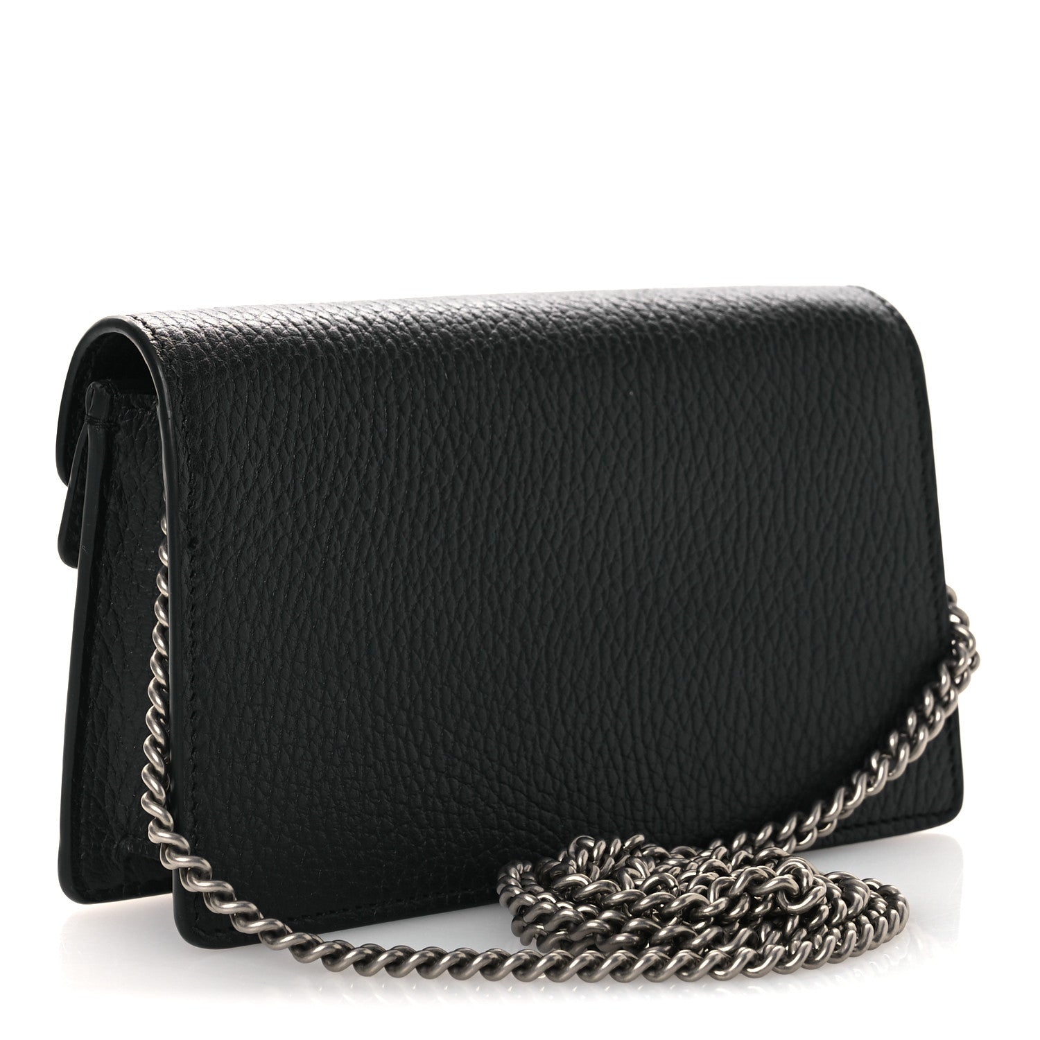 Calfskin Super Mini Dionysus Shoulder Bag Black