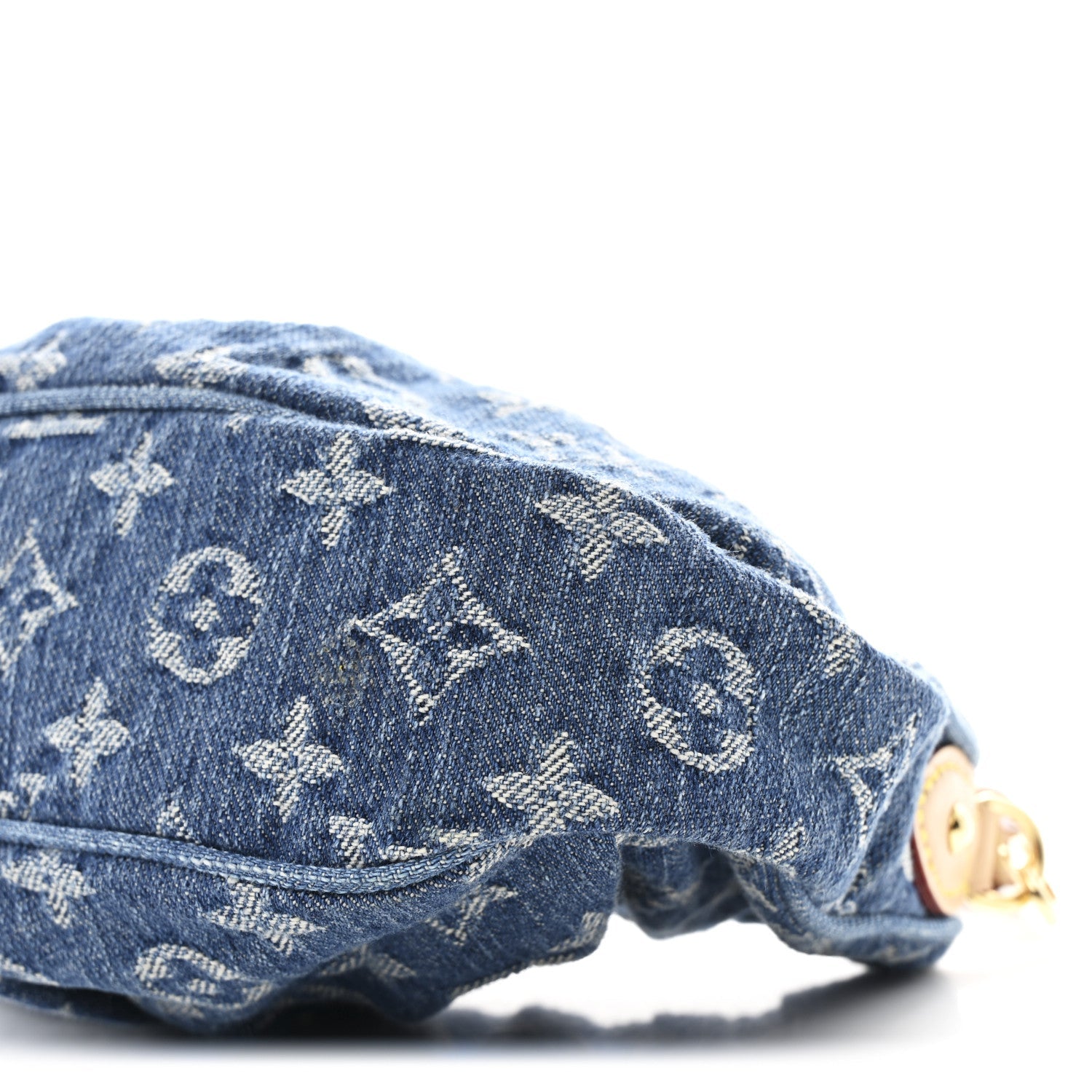 Monogram Denim Pochette Valley Blue