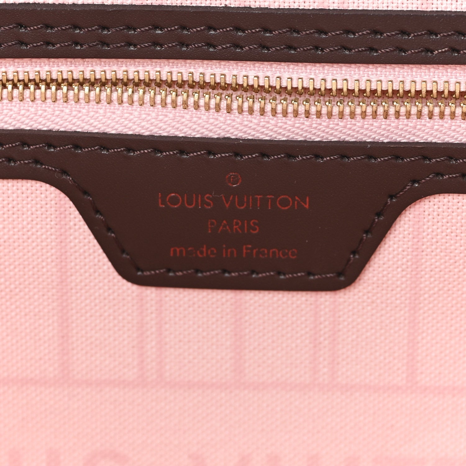 Damier Ebene Neo Neverfull MM Rose Ballerine