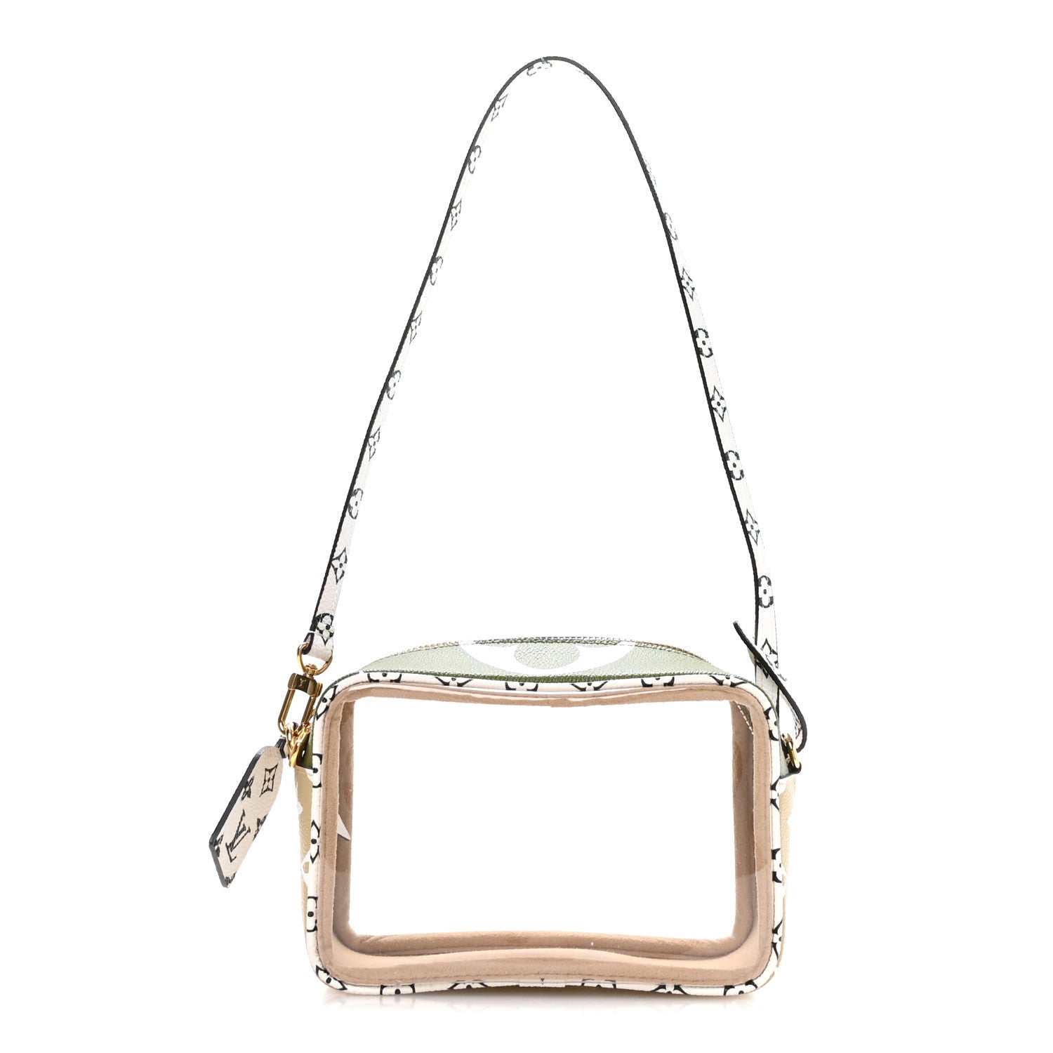 Monogram Giant Beach Pouch Kaki