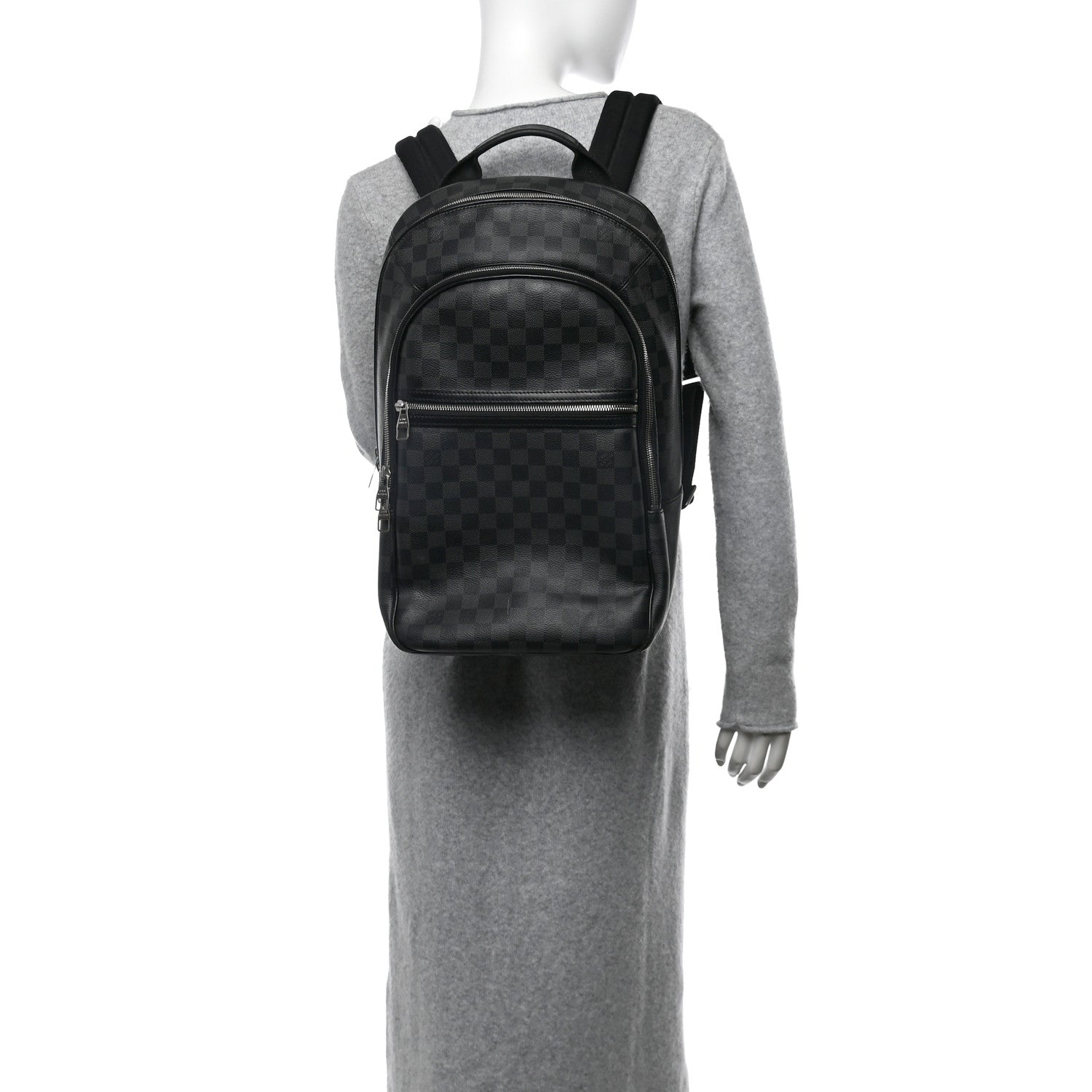 Damier Graphite Michael Backpack