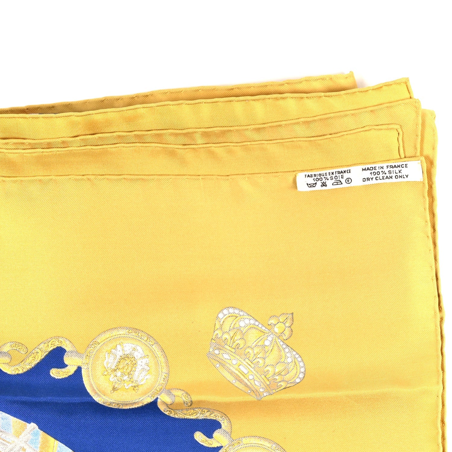 Silk Les Tambours Scarf 90