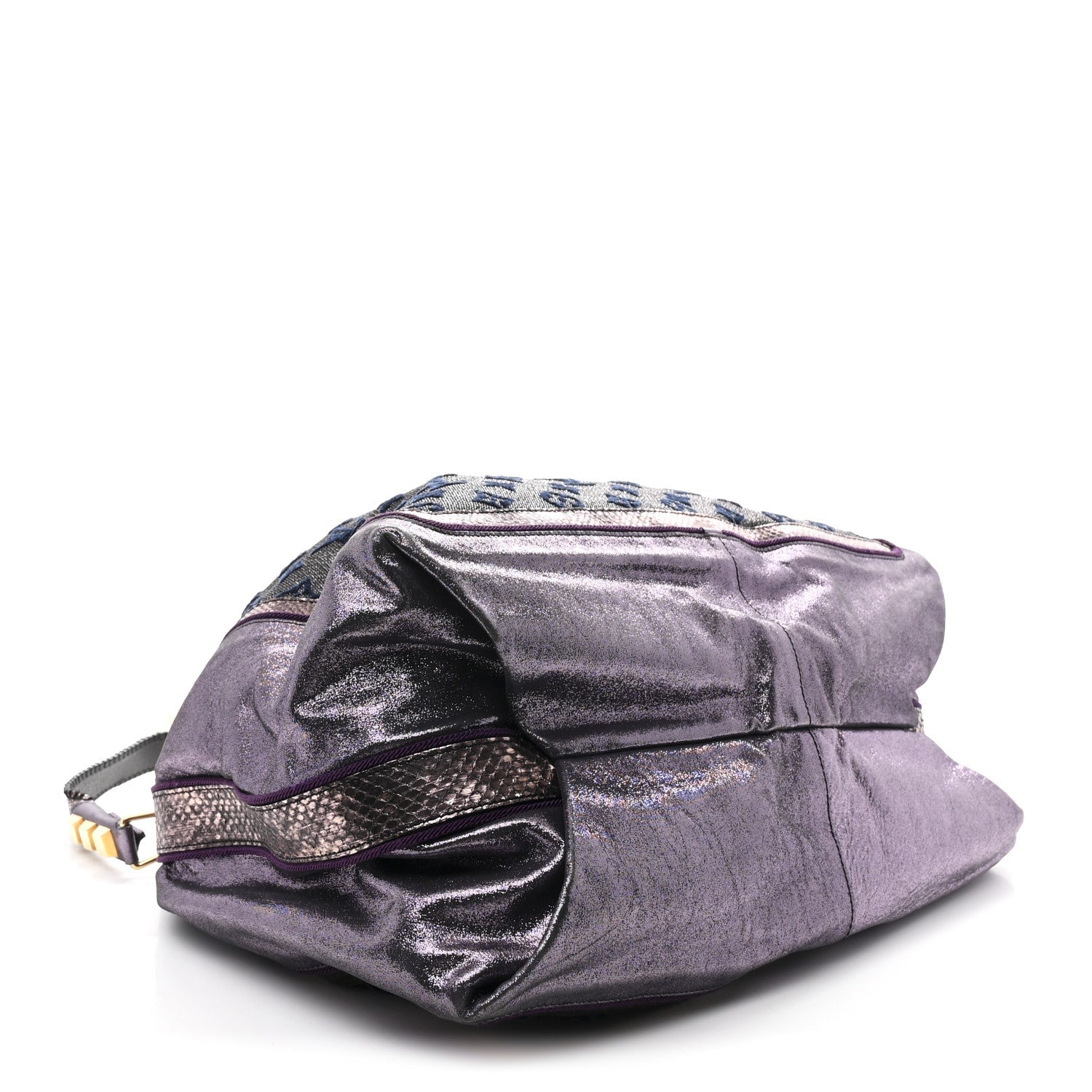 Monogram Lurex Bluebird
