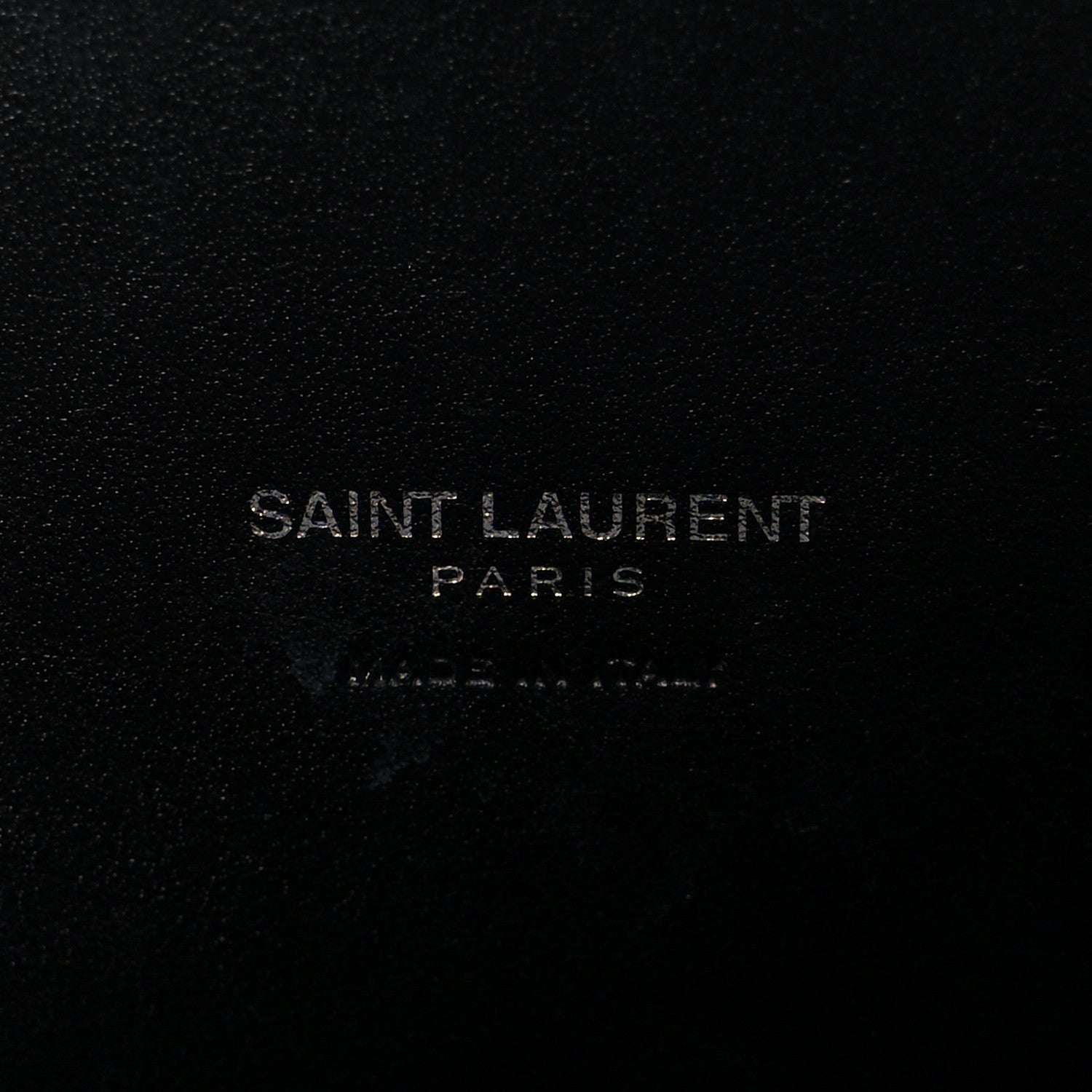 Grained Calfskin Baby Sac De Jour Black