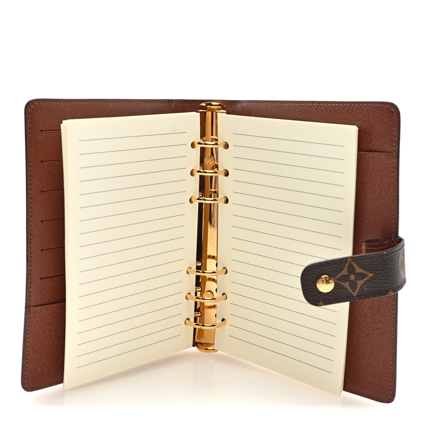 Monogram Medium Ring Agenda Cover
