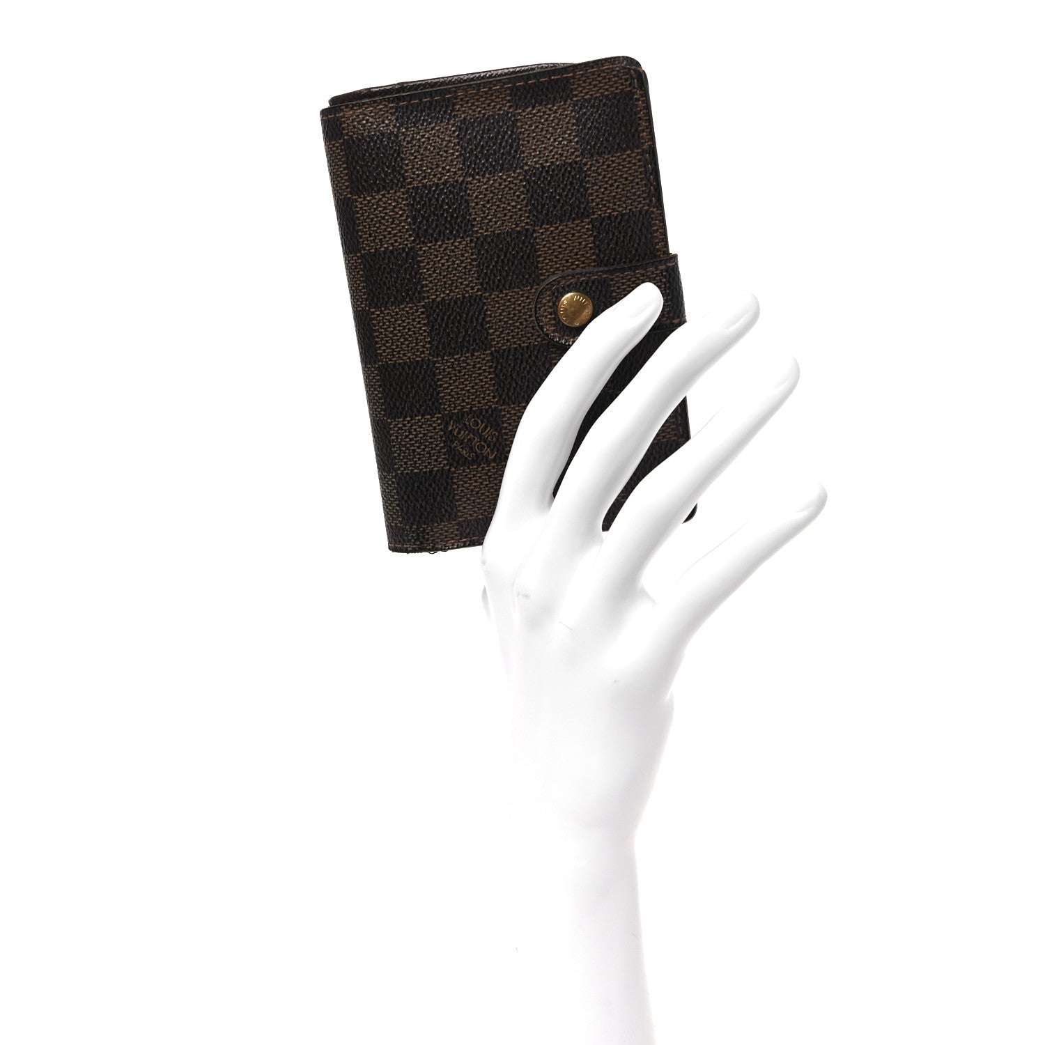 Damier Ebene French Purse Wallet