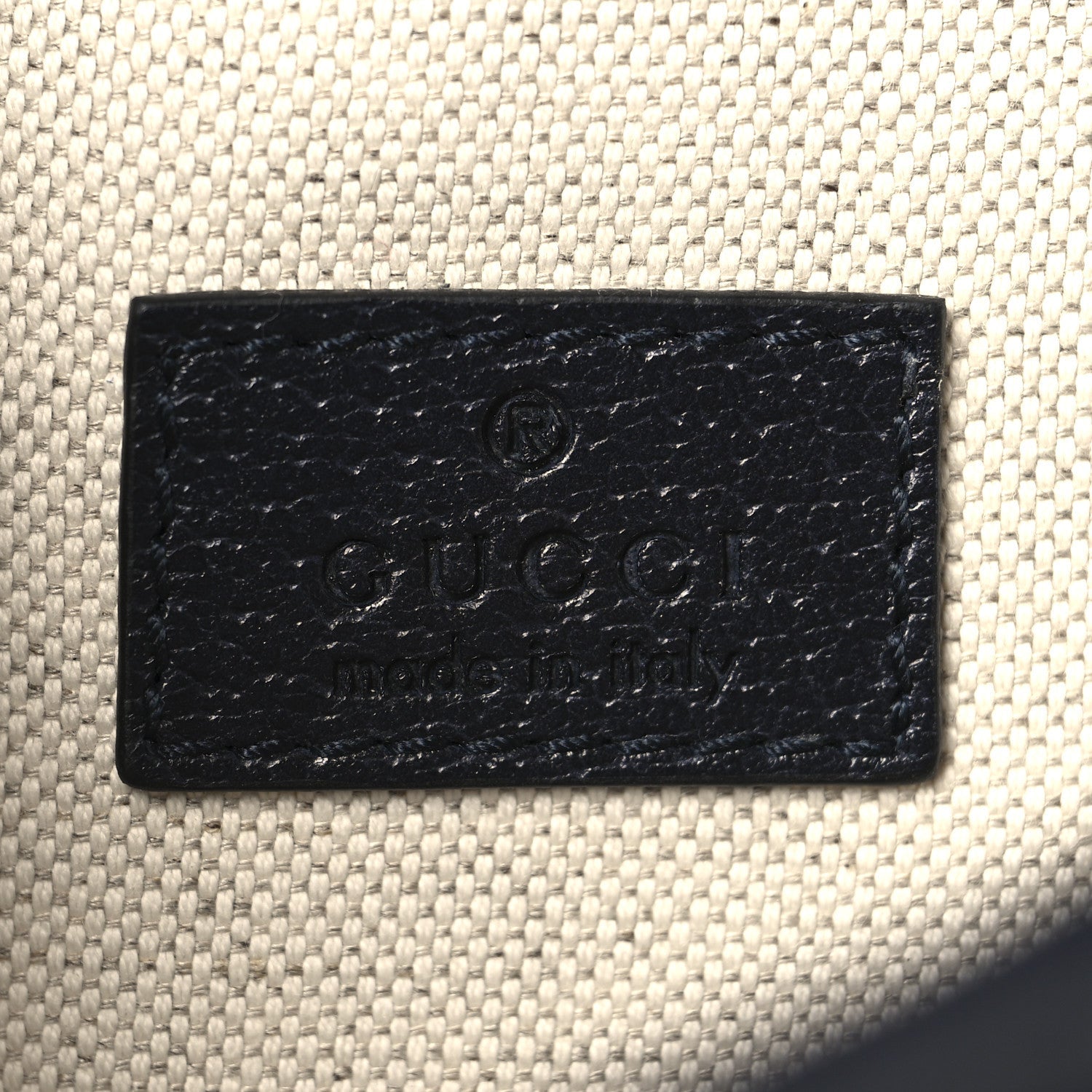 GG Supreme Monogram Web Small Ophidia Belt Bag 90 36 Beige Navy
