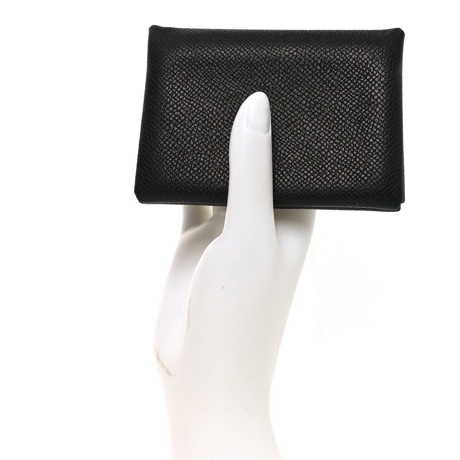 Epsom Calvi Duo Card Case Black