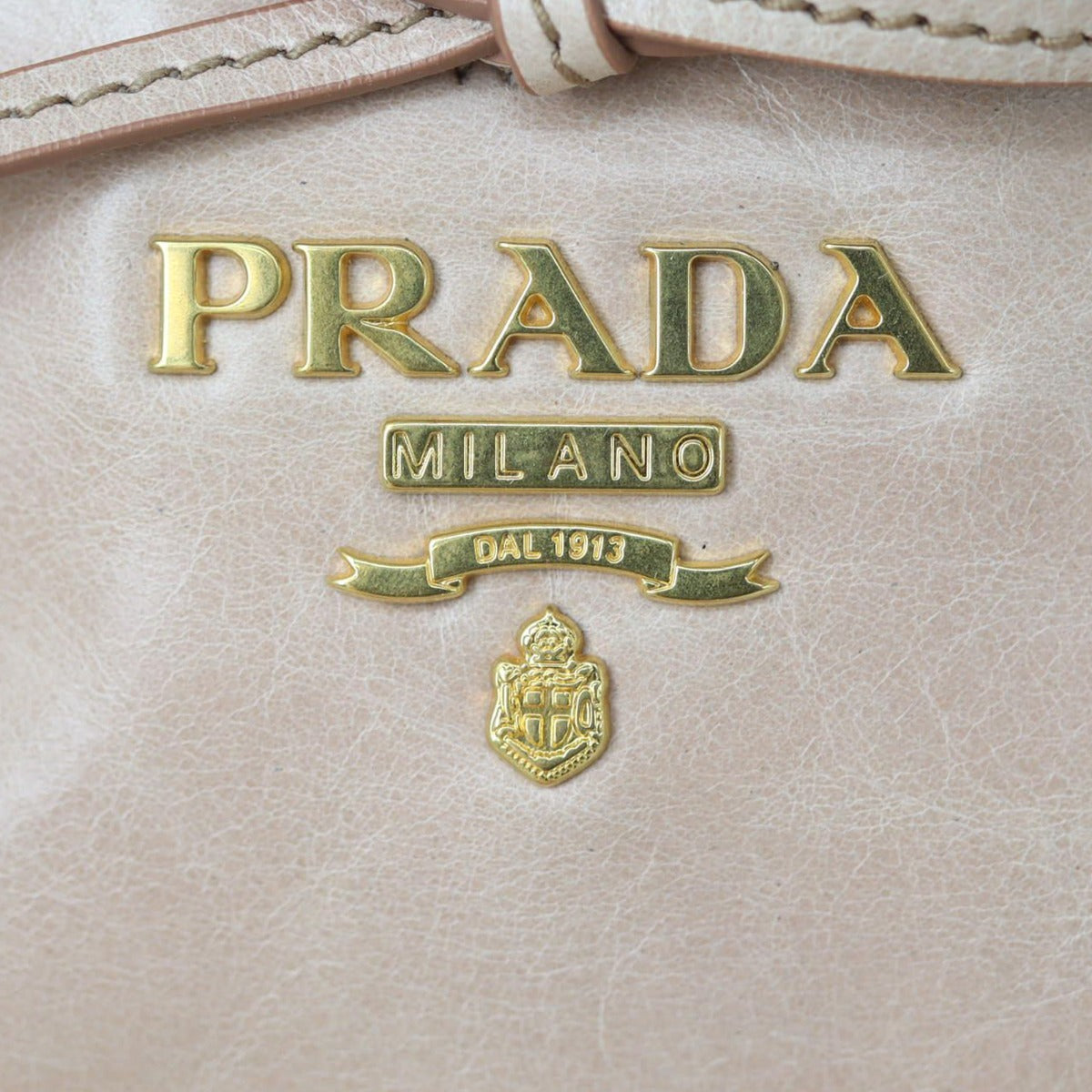 Prada Vitello Shine Bow Satchel
