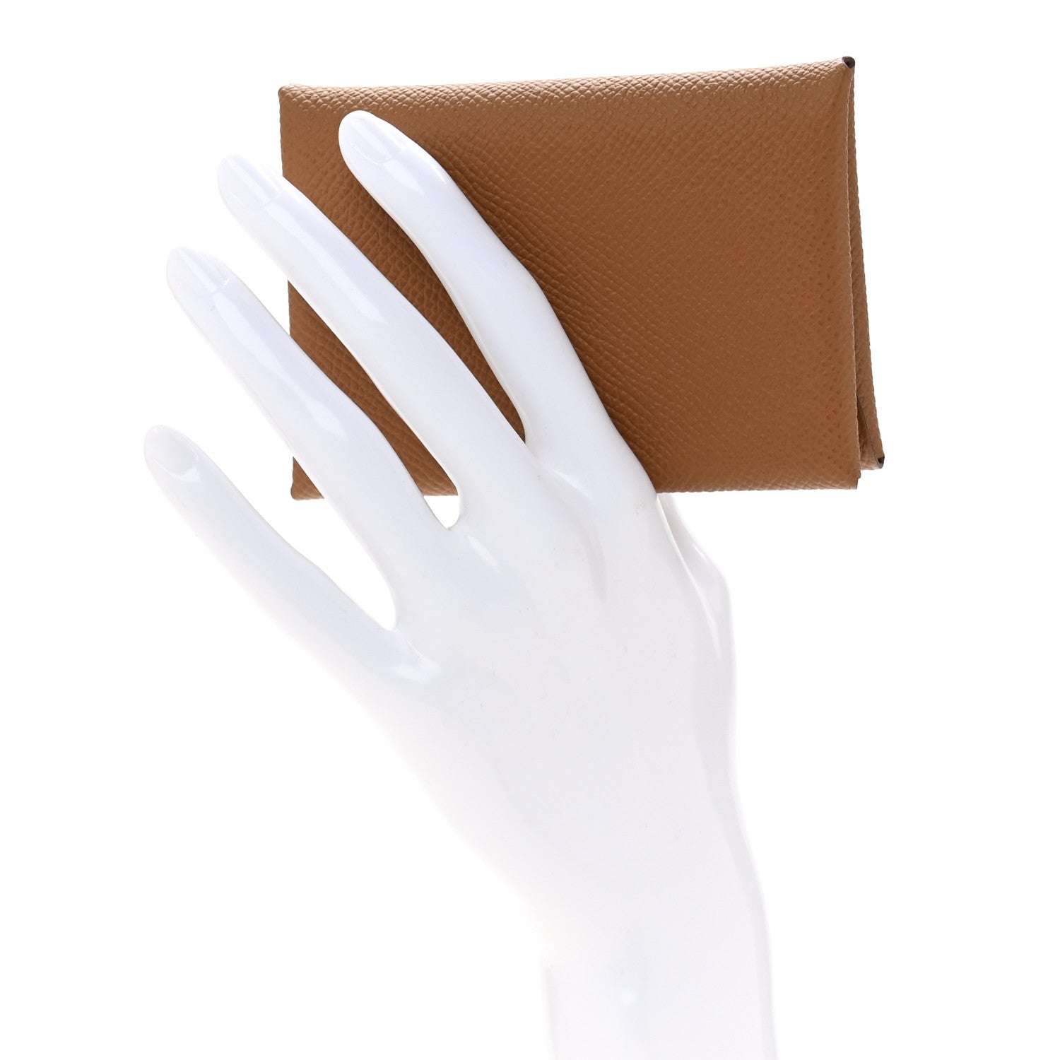 Epsom Calvi Duo Card Case Gold