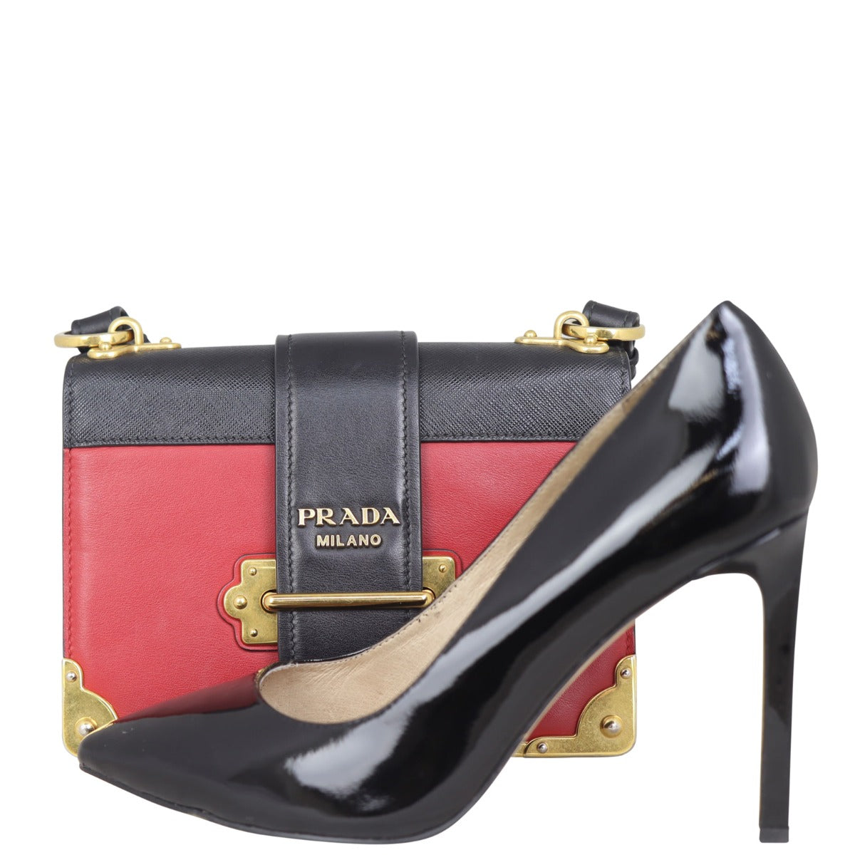 Prada Cahier Shoulder Bag