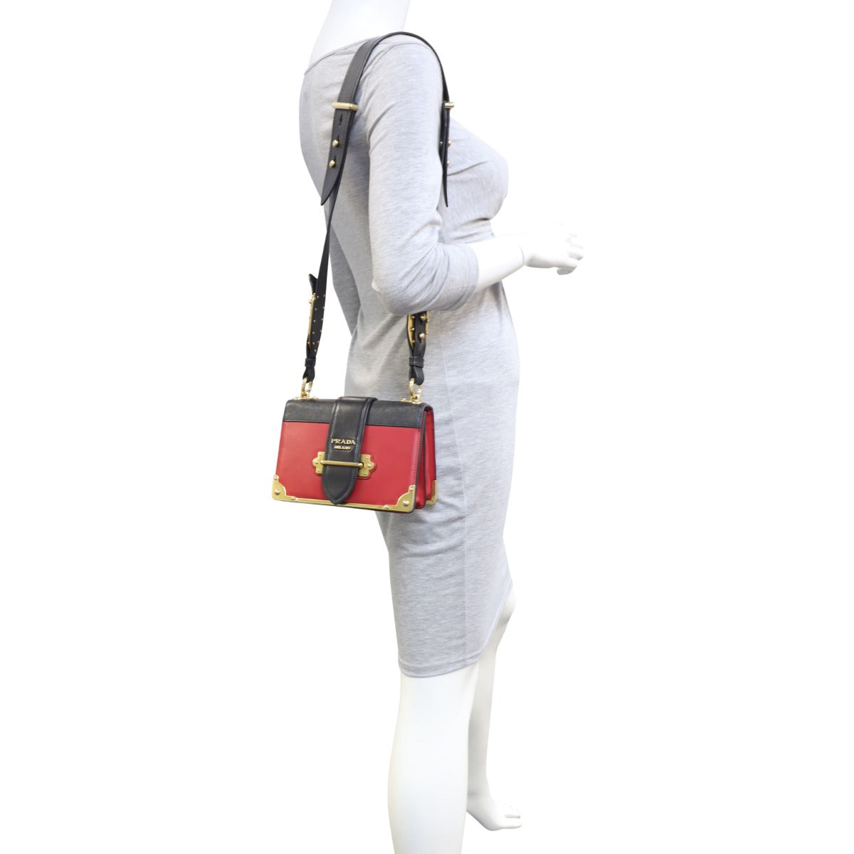 Prada Cahier Shoulder Bag
