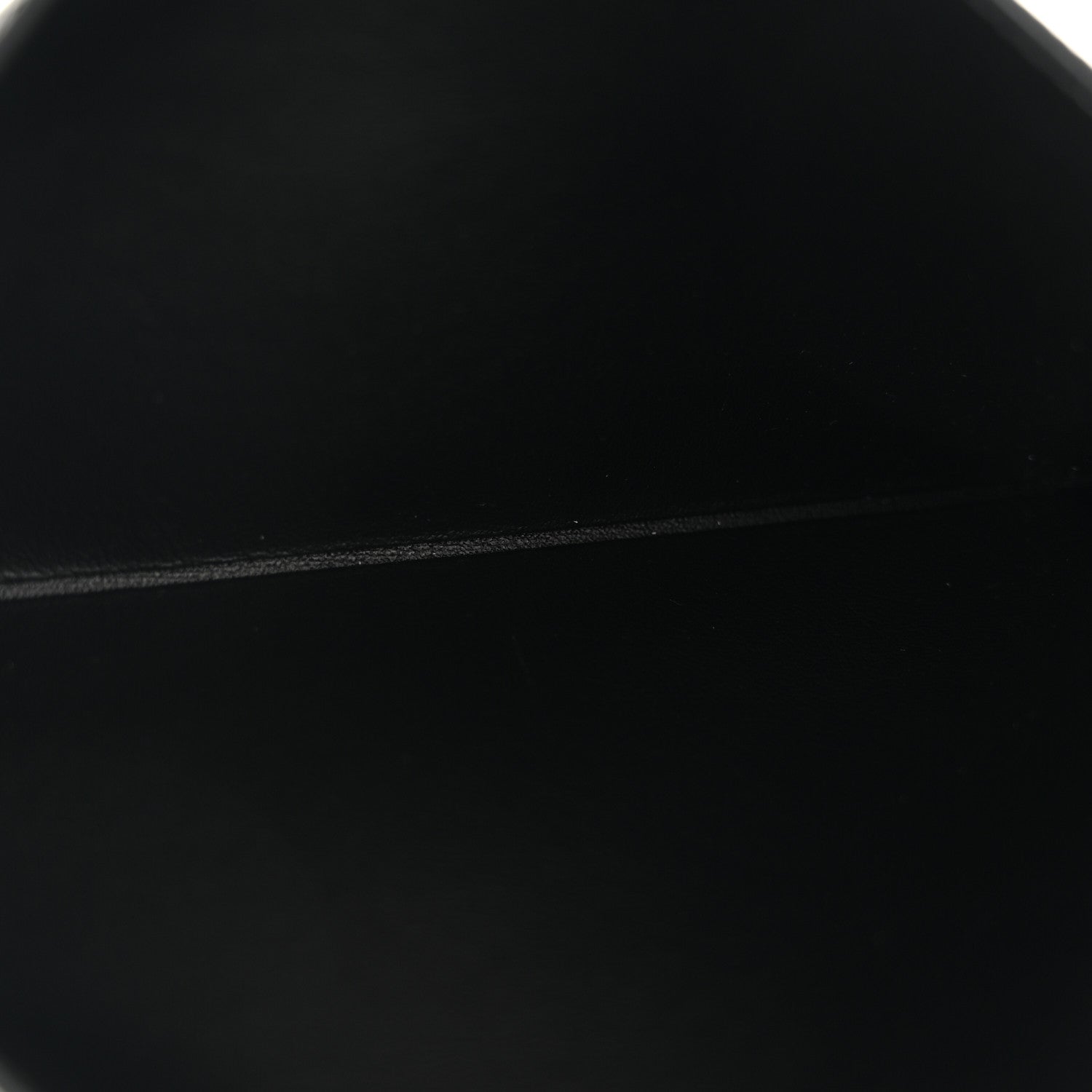 Calfskin Felicie Chain Wallet Card Holder Insert Black