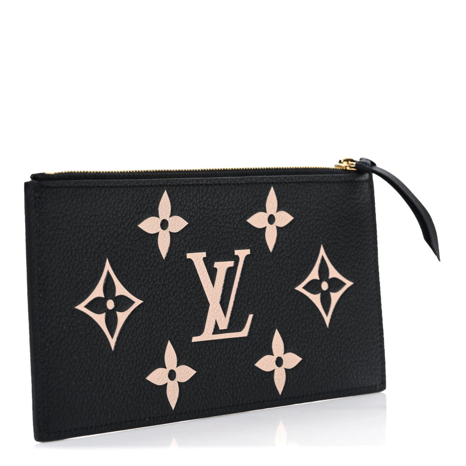 Empreinte Monogram Giant Crafty Pochette Felicie Zippered Insert Black