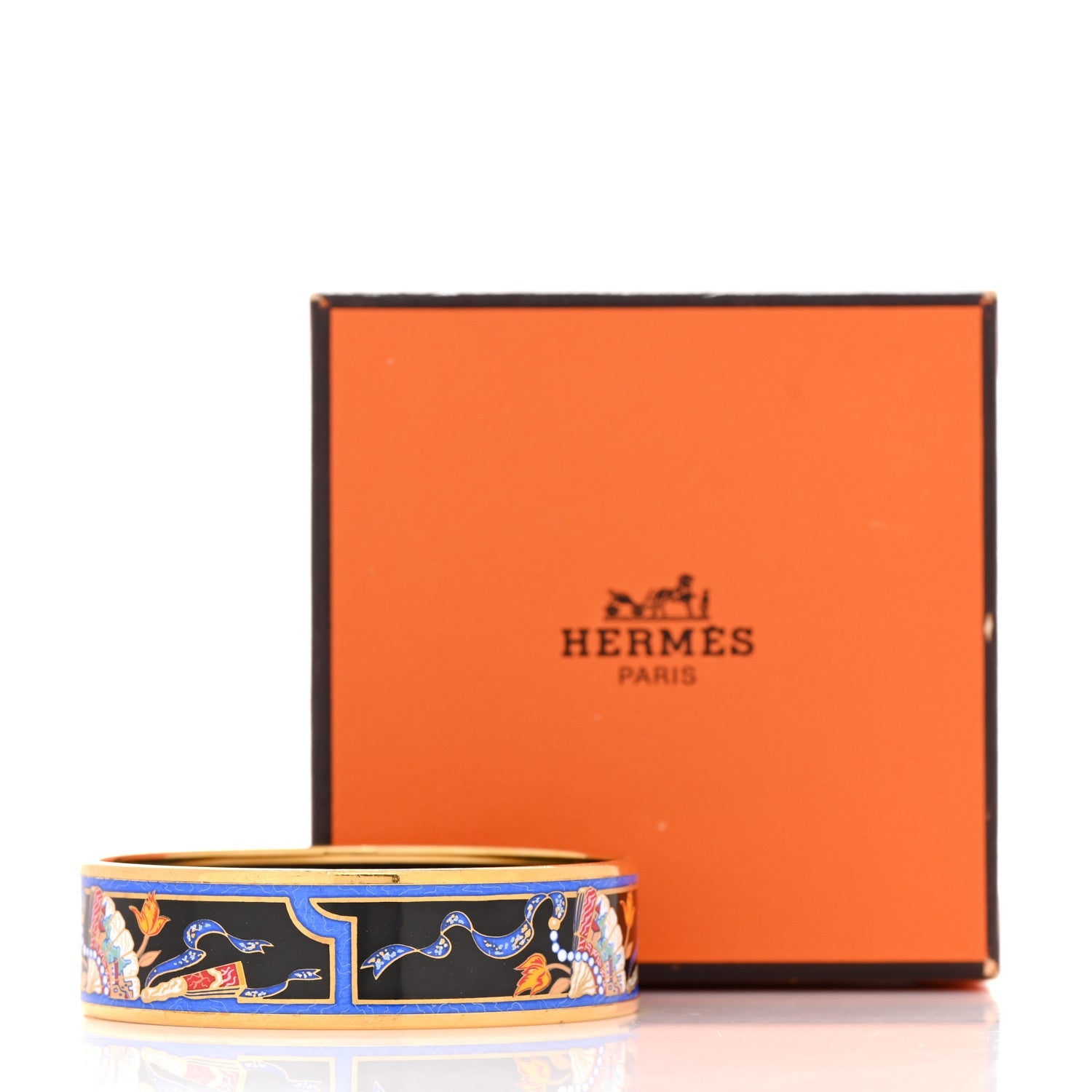 Enamel Printed Medium Folding Fan Bracelet 70