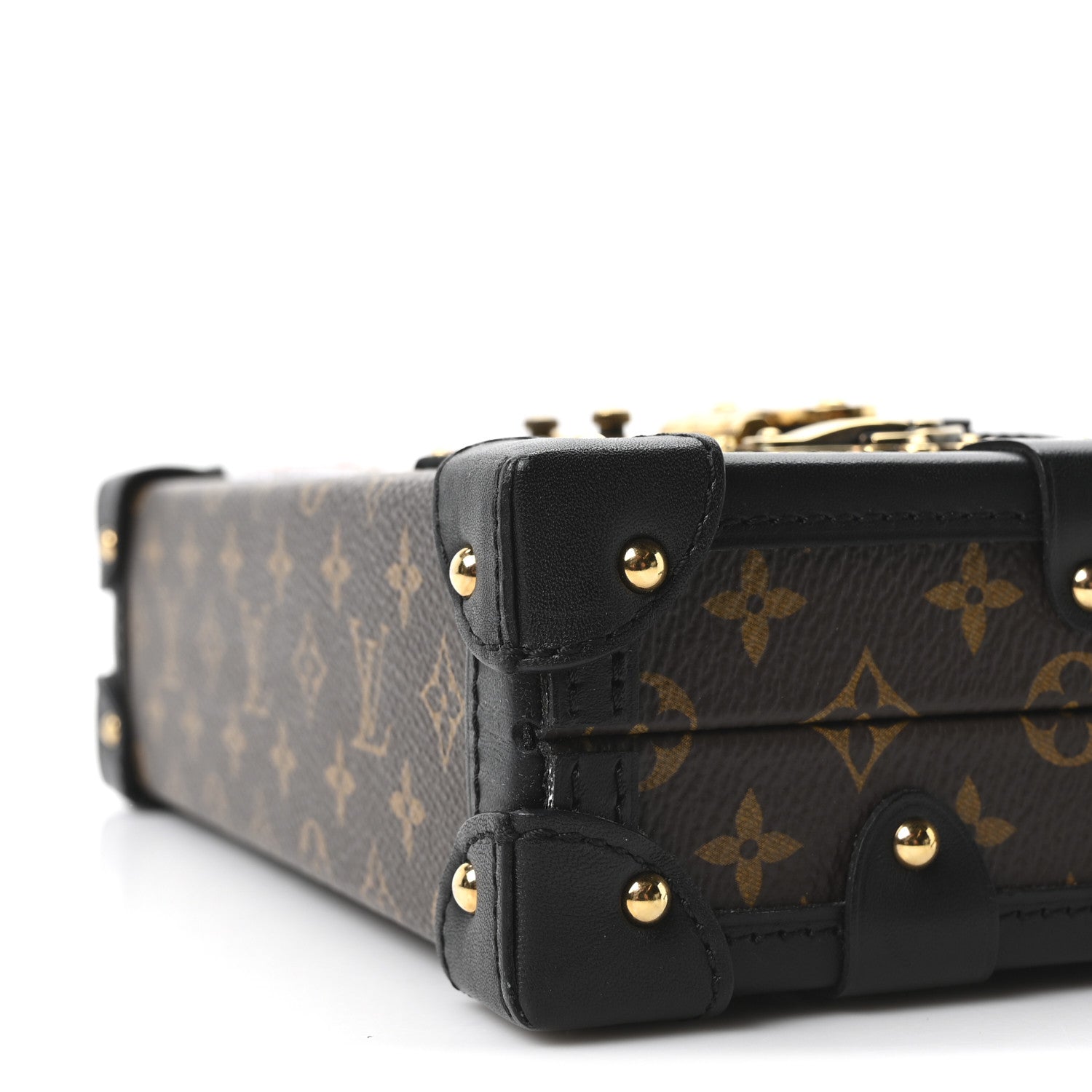 Monogram Patches Petite Malle Black