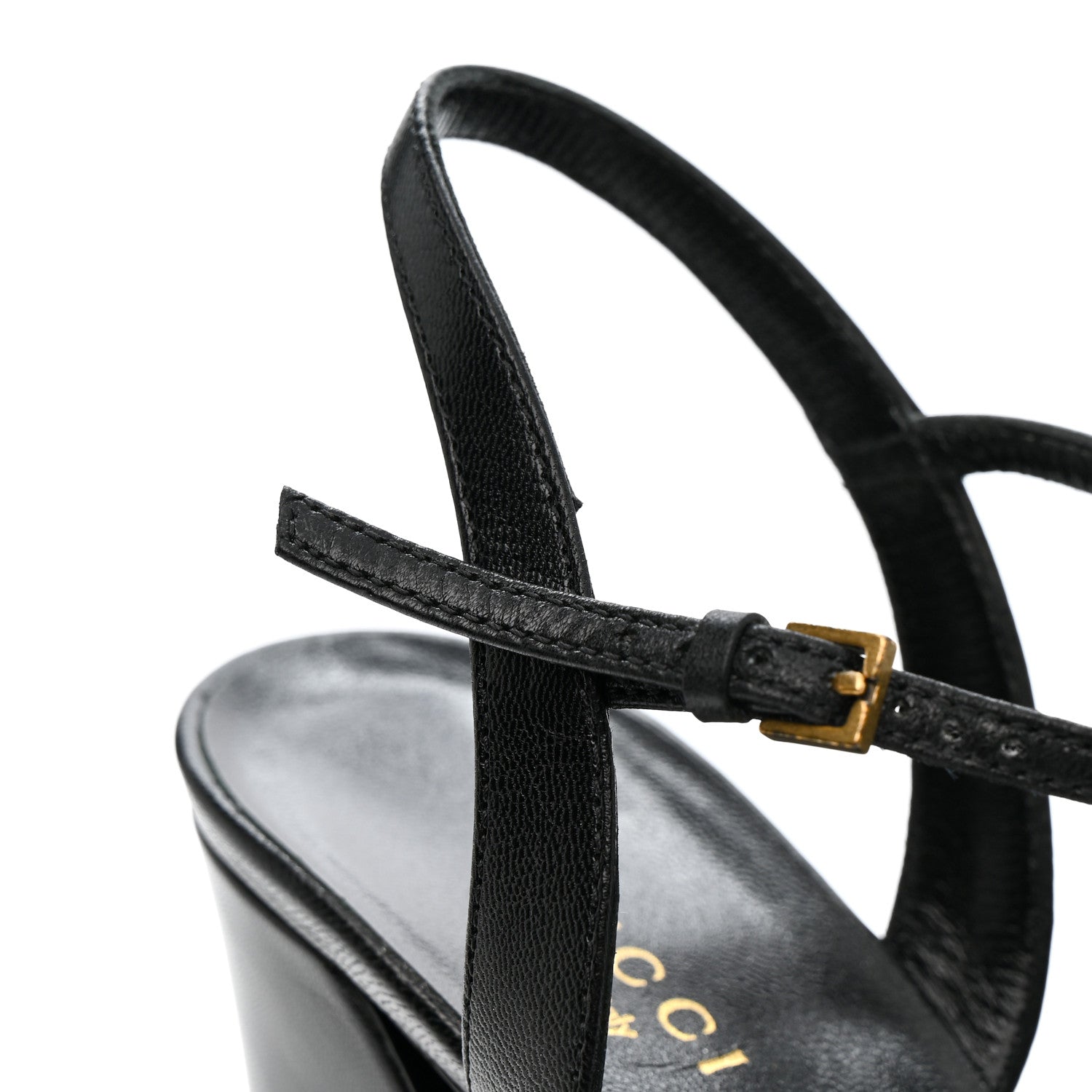 Malaga Kid Allie Platform Sandals 37 Black