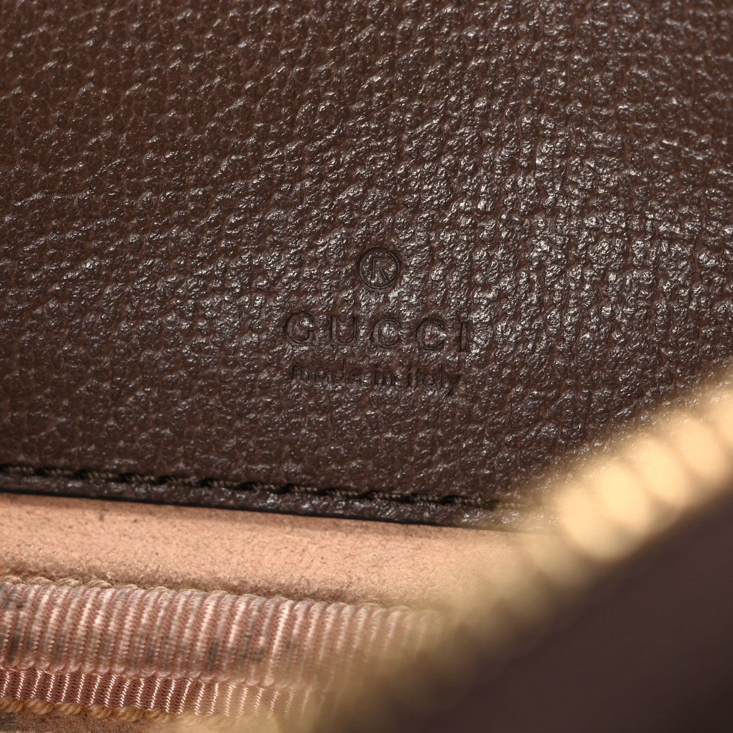GG Supreme Monogram Web Mini Ophidia GG Bag Brown
