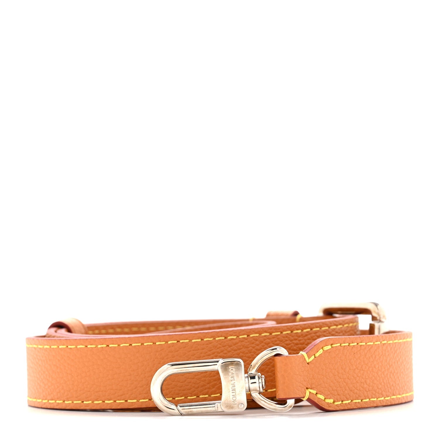 Grained Calfskin Marelle Strap Honey Miel