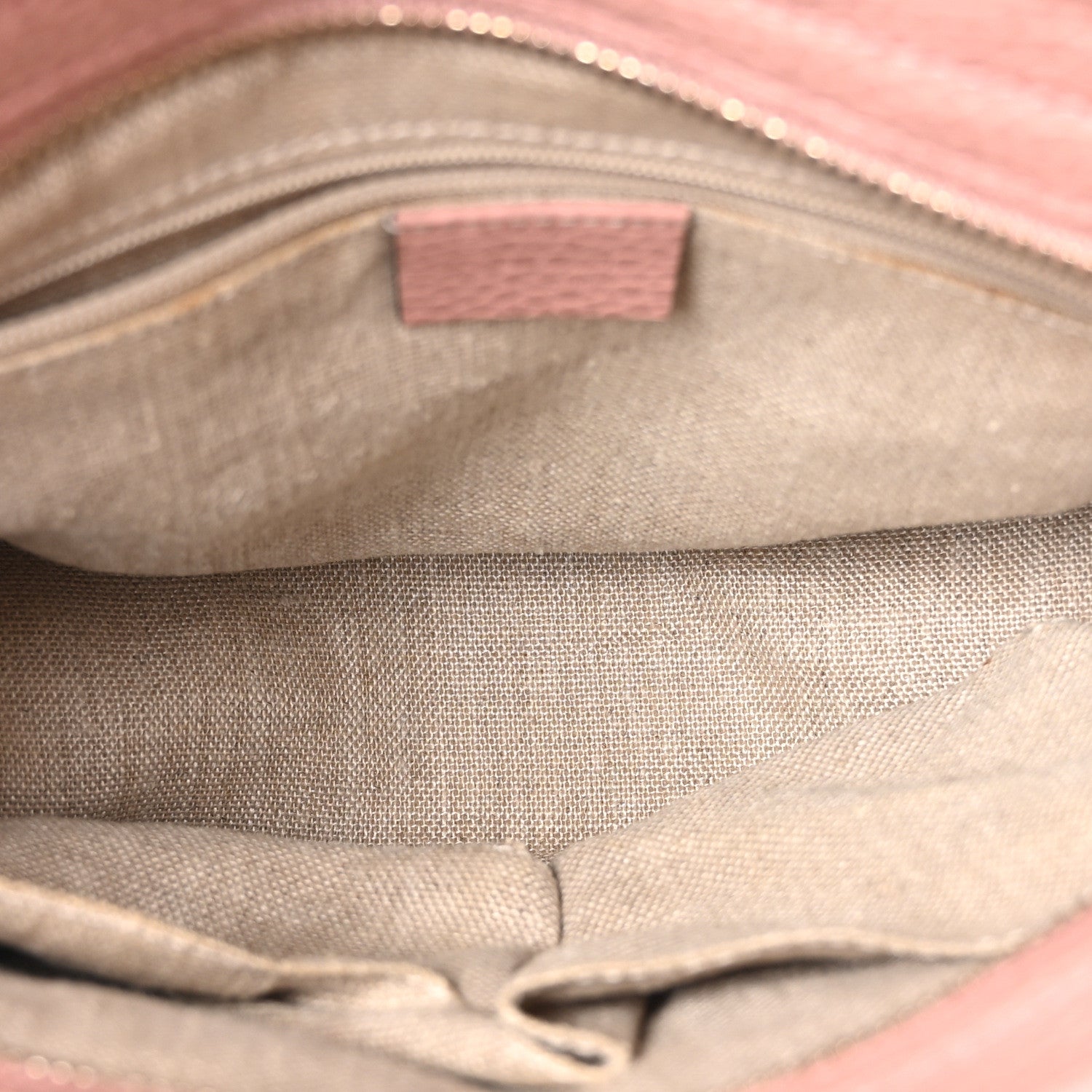 Monogram Small Bree Tote Beige Soft Pink