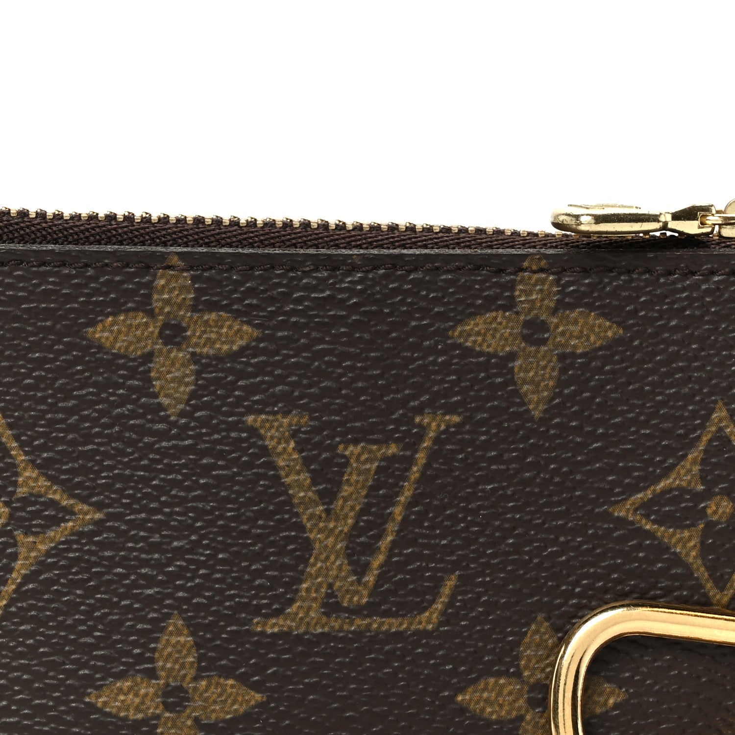 Monogram Key Pouch