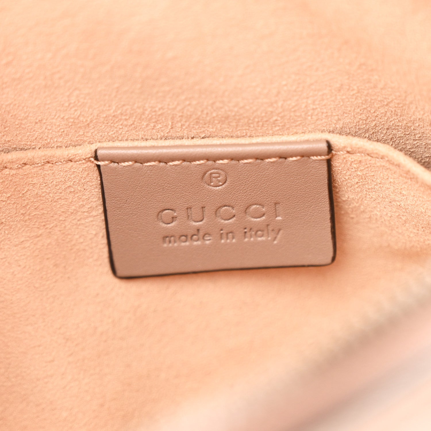Calfskin Matelasse GG Marmont Belt Bag 75 30 Porcelain Rose