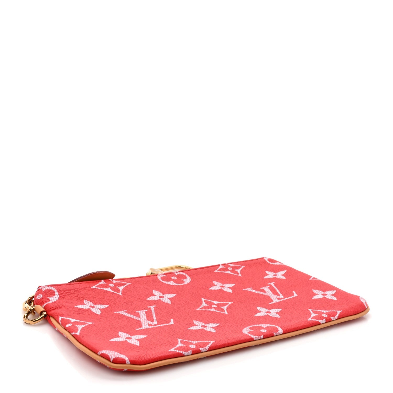 Calfskin Monogram Speedy P9 Bandouliere 50 Pochette Red