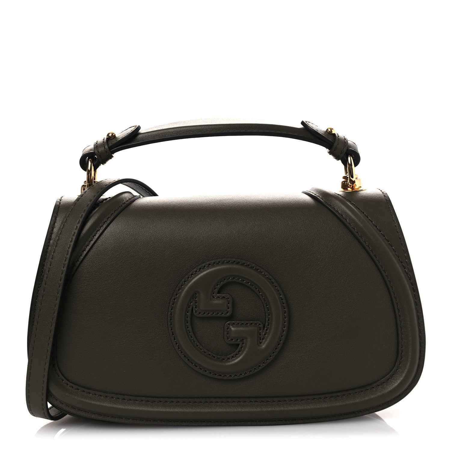 Roxy Calfskin Blondie Top Handle Bag Luscious Green