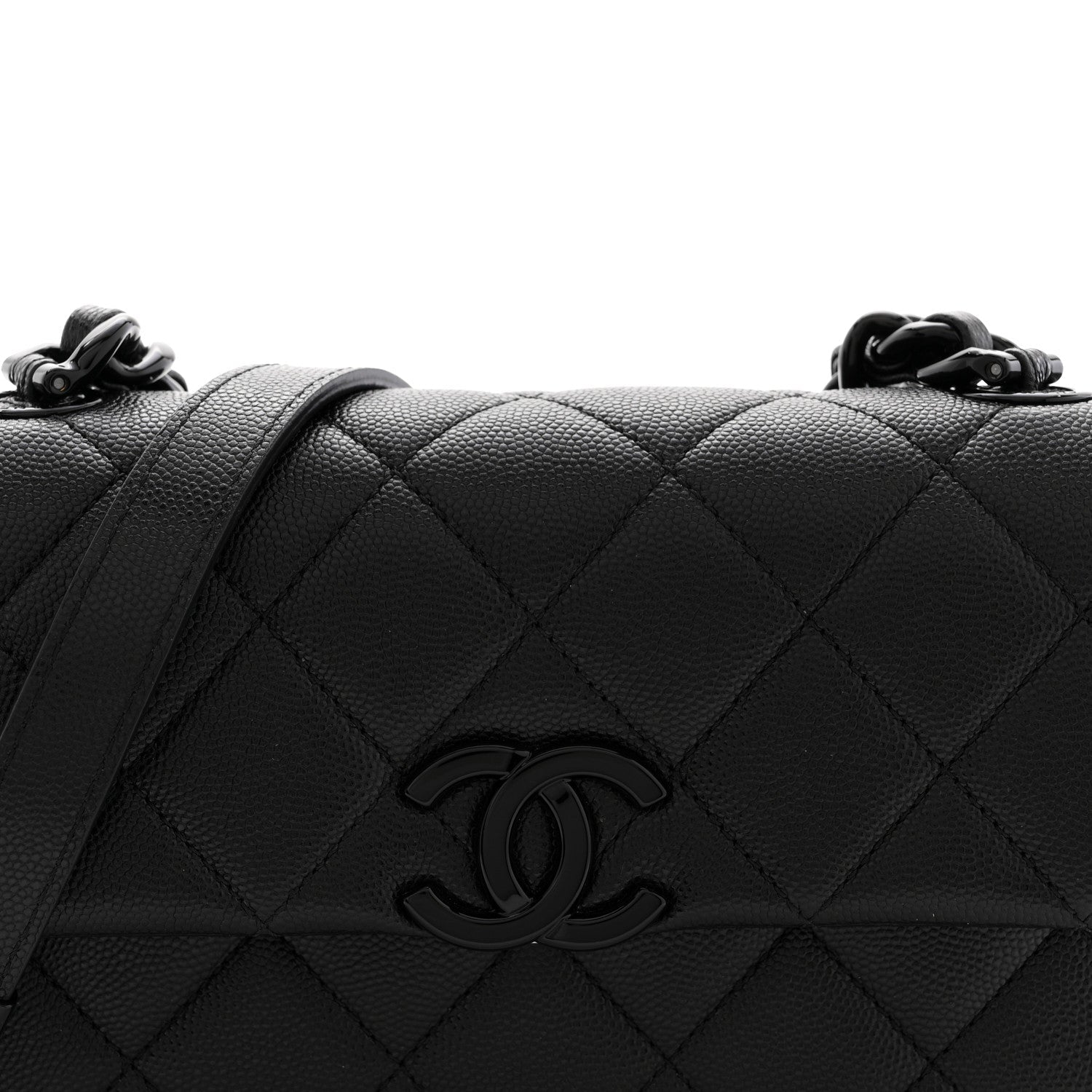 Caviar Quilted My Everything Small Flap Black