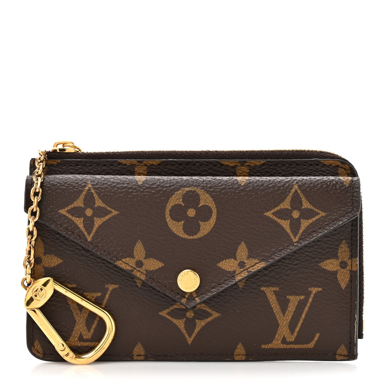 Monogram Recto Verso Card Holder Black