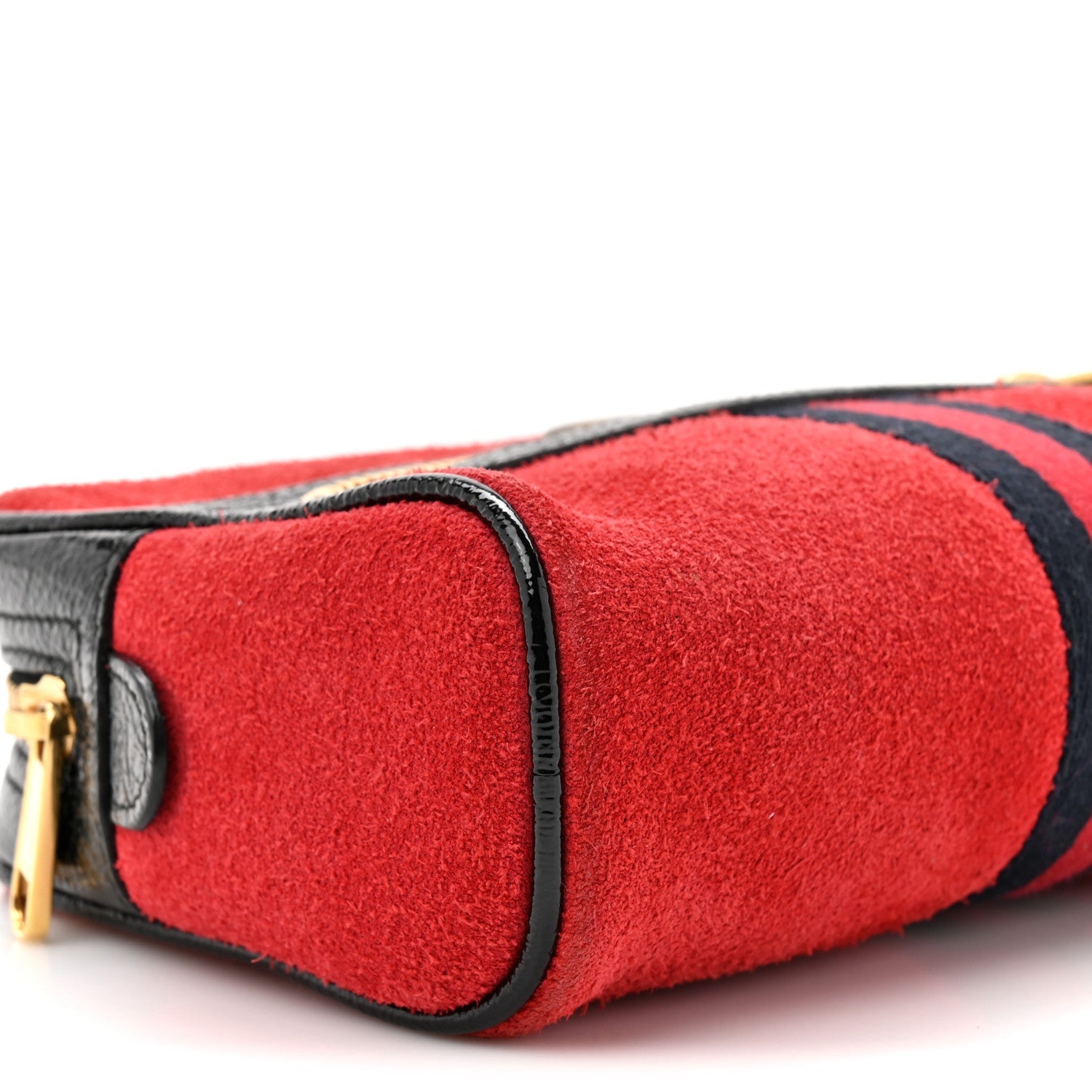 Suede Small Ophidia Belt Bag 85 34 Hibiscus Red