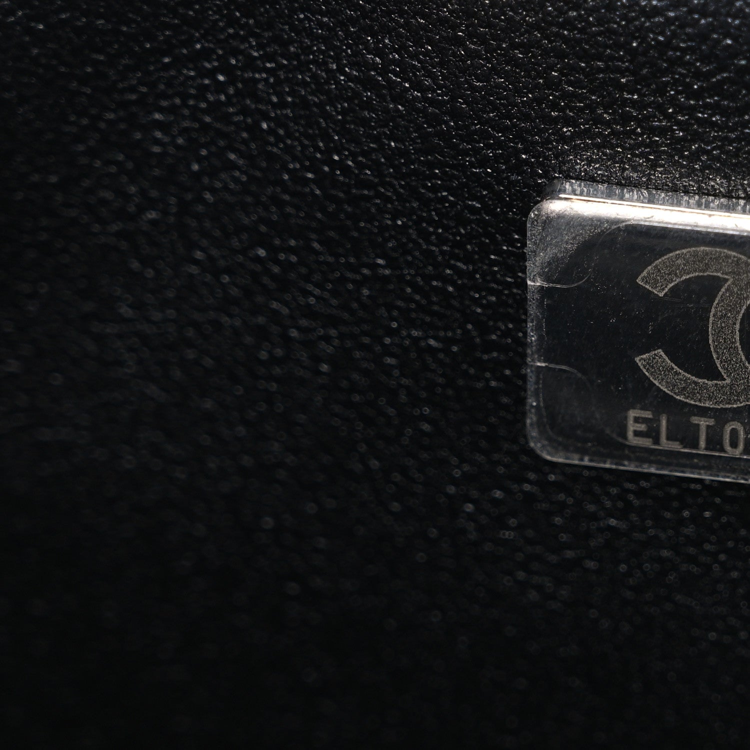 Lambskin Quilted Mini Rectangular Flap Black