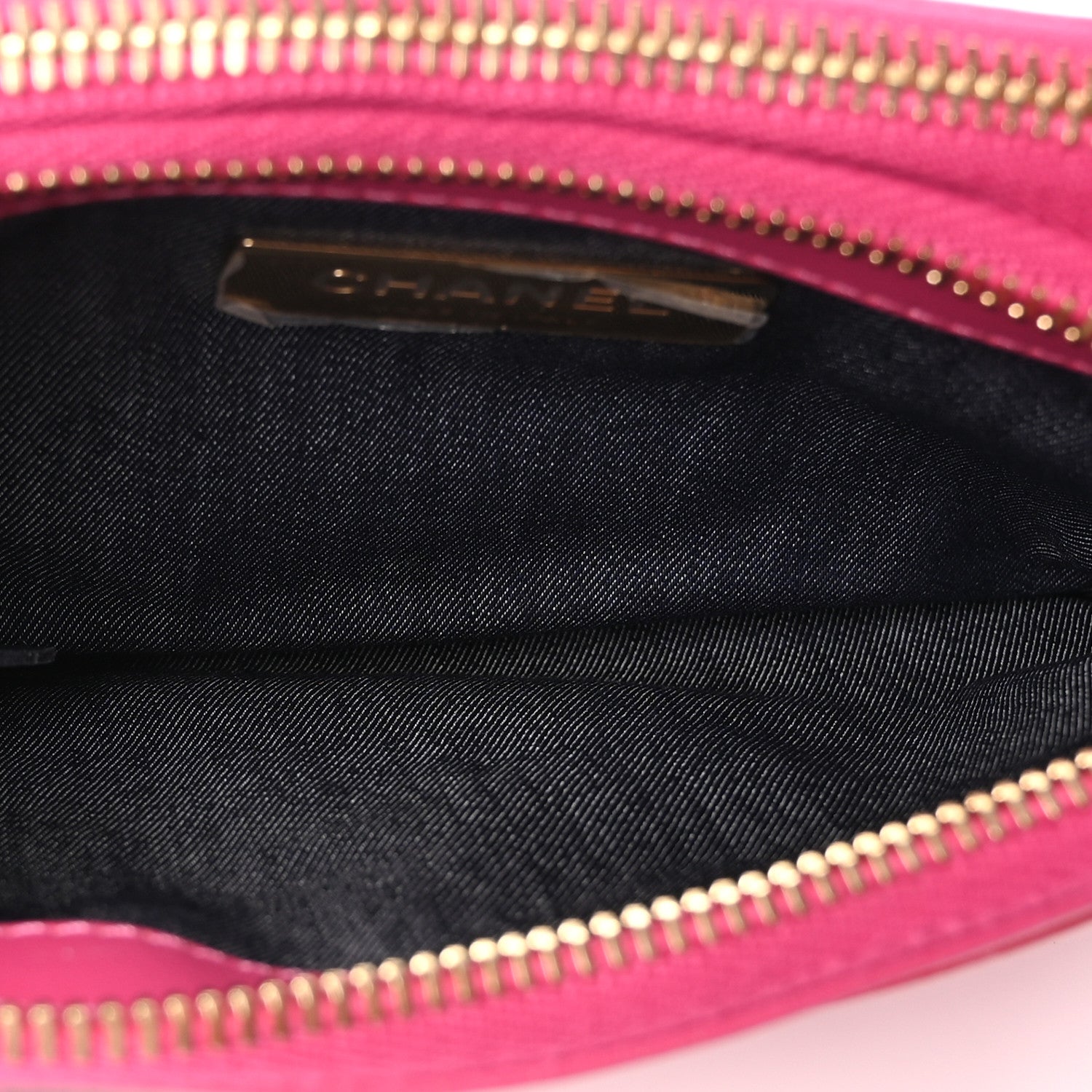 Lambskin CC Mania Waist Belt Bag Pink