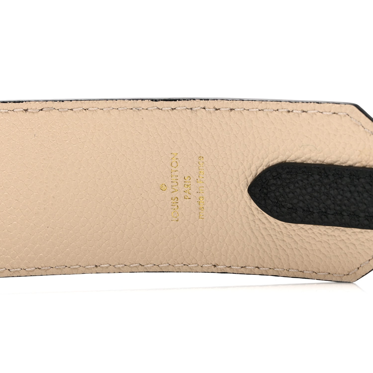 Empreinte Monogram Bandouliere Shoulder Strap Black Beige
