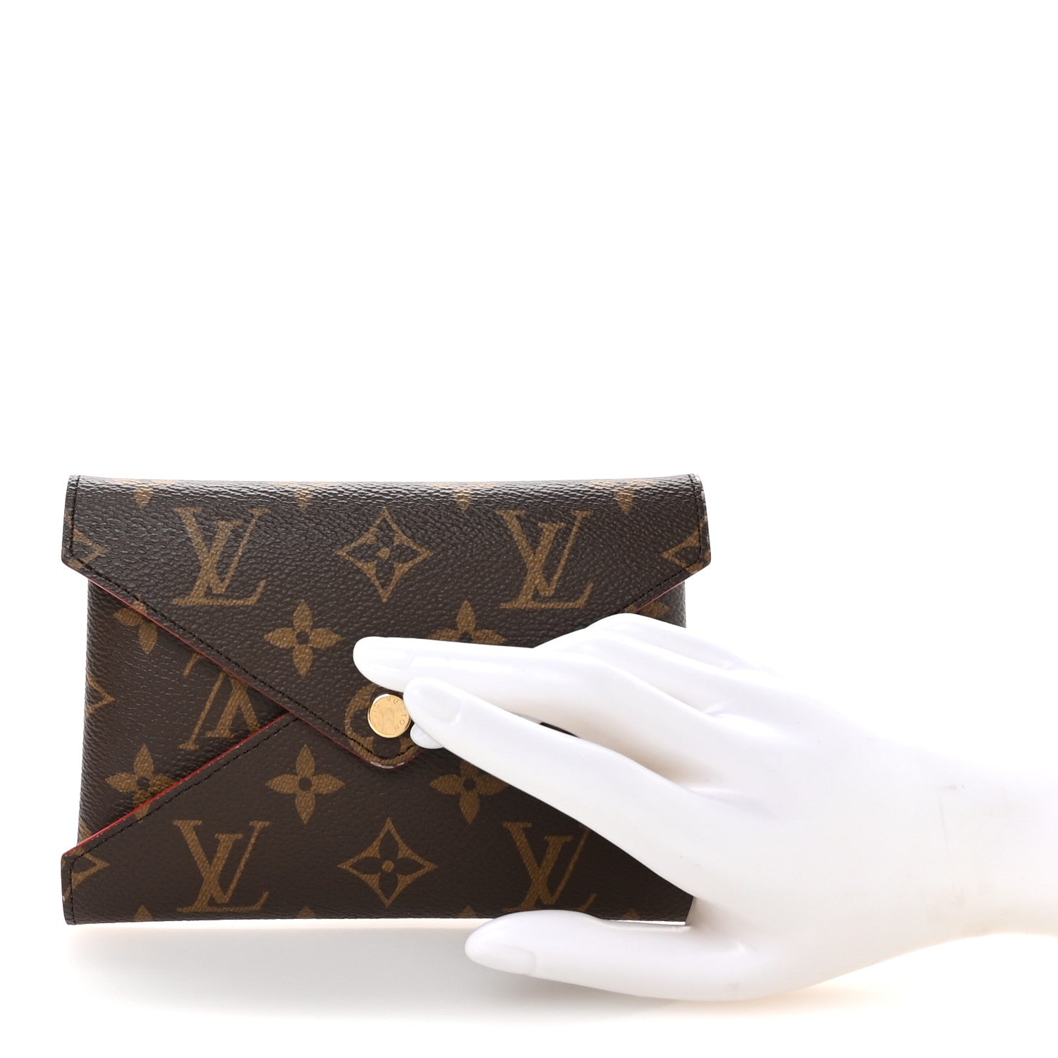 Monogram Medium Kirigami Pochette Insert Coquelicot