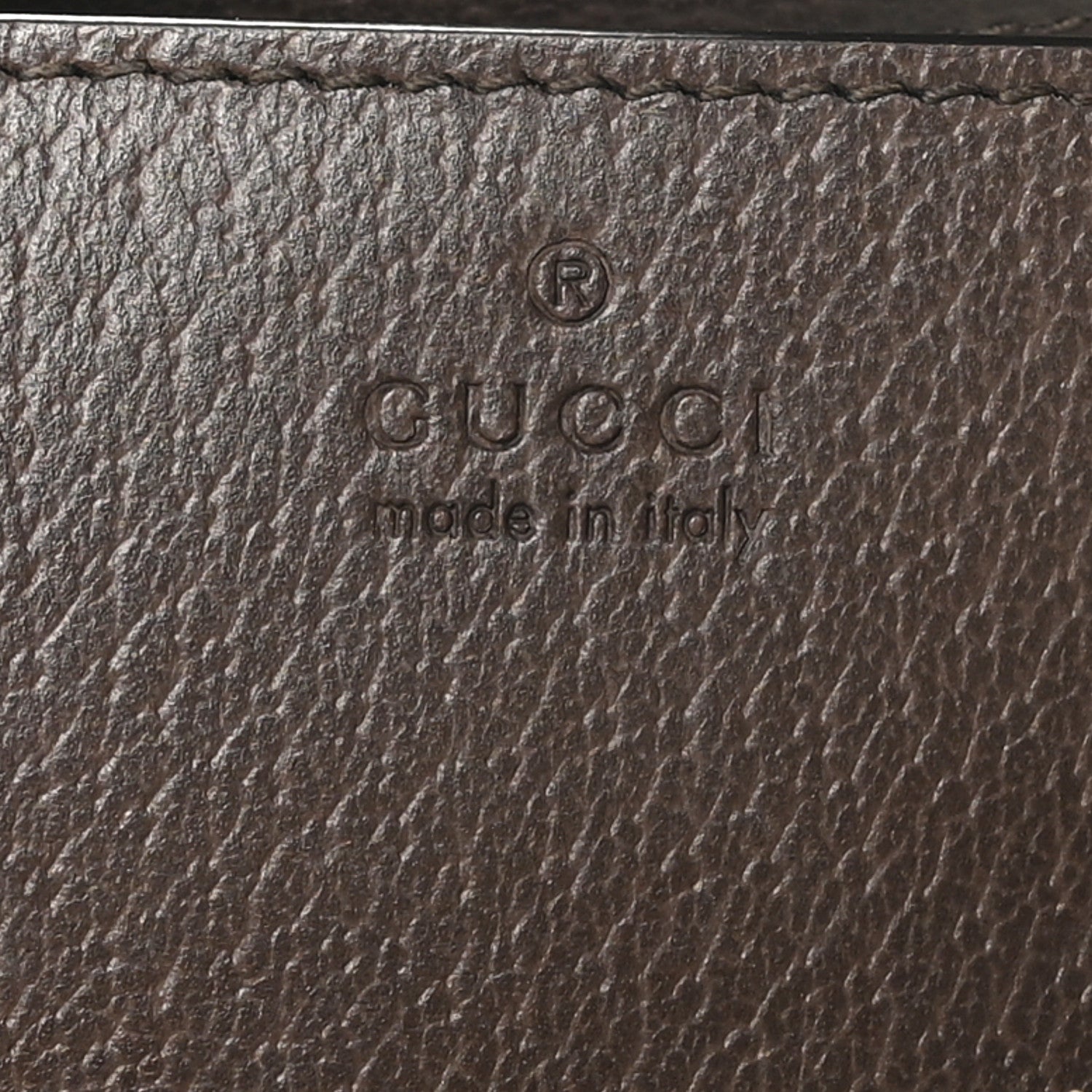 GG Supreme Monogram Textured Dollar Calfskin Web Small Ophidia GG Handbag Beige Ebony New Acero