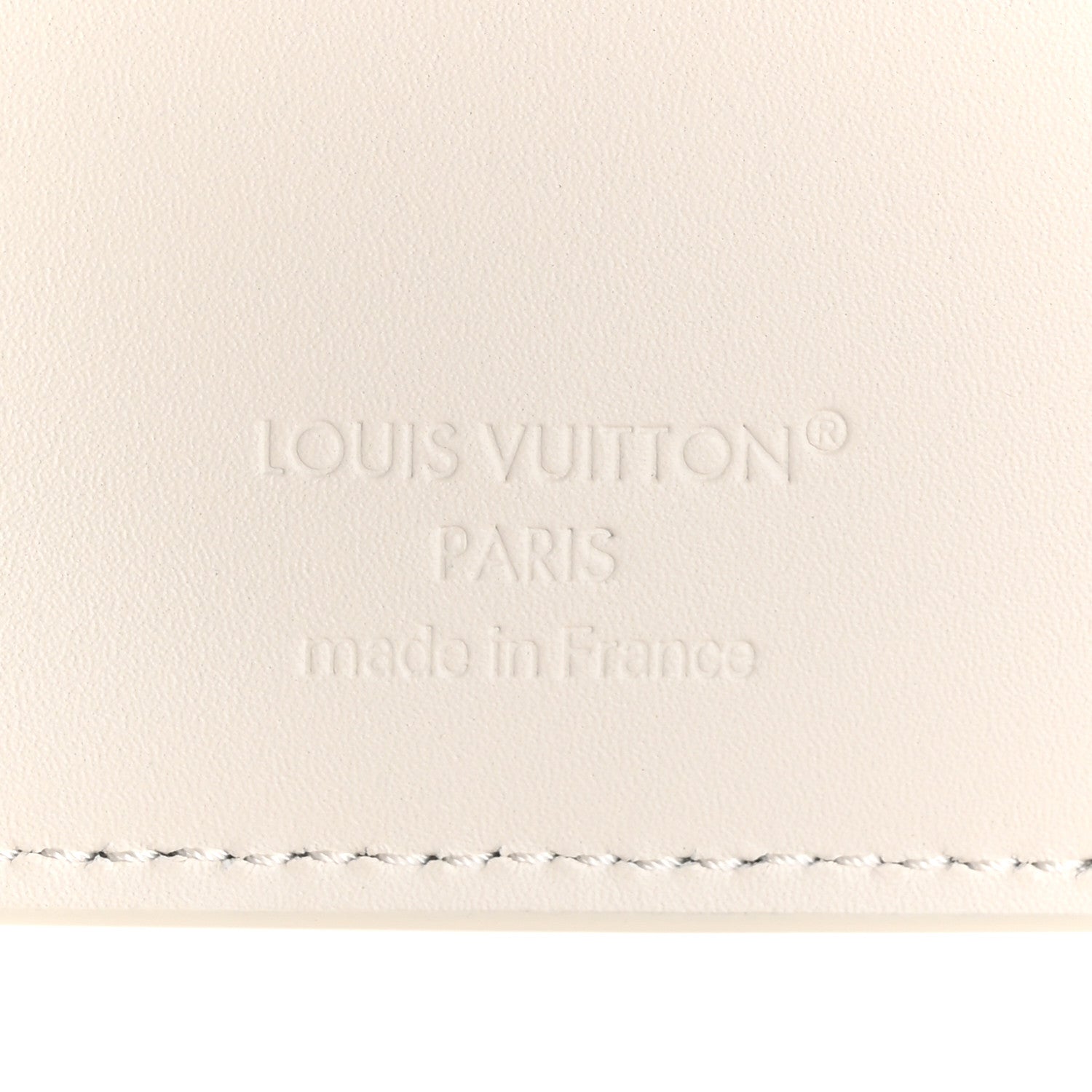 Monogram Shadow Multiple Wallet Ecru White