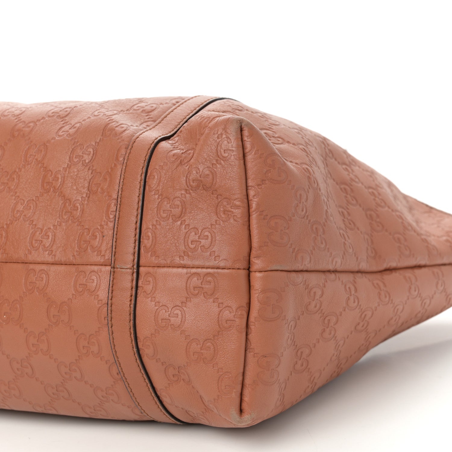 Guccissima Vitello Tender Medium Joy Tote Saffron