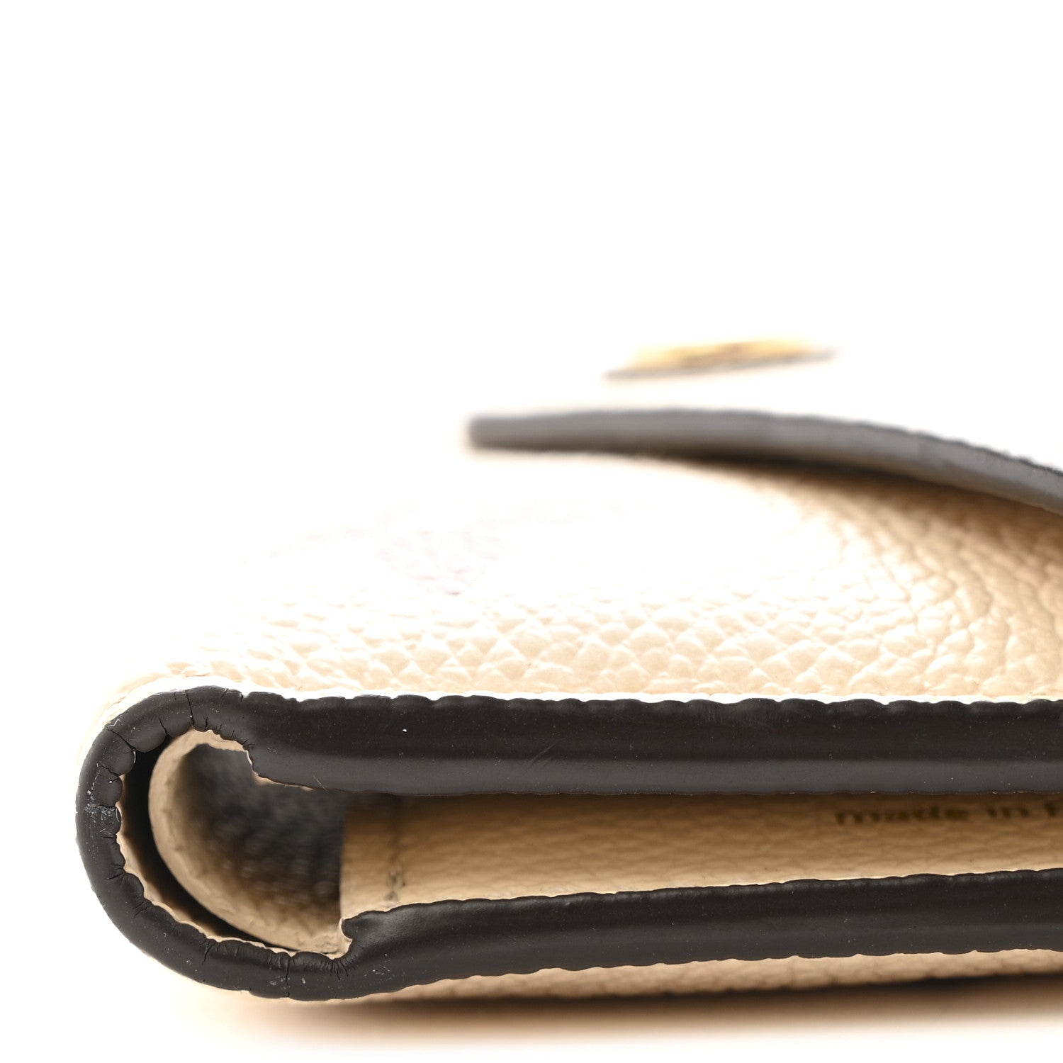 Empreinte Monogram Giant Victorine Wallet Creme Bois De Rose