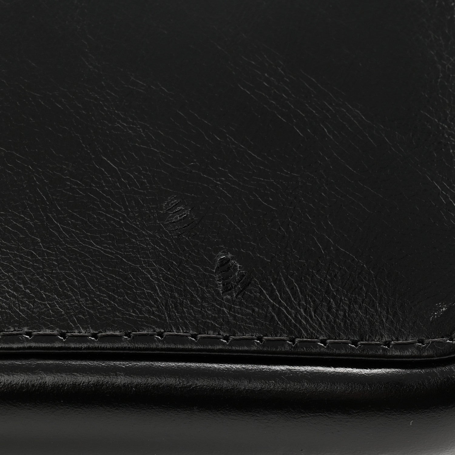 Aged Calfskin Quilted Small Gabrielle Backpack Black