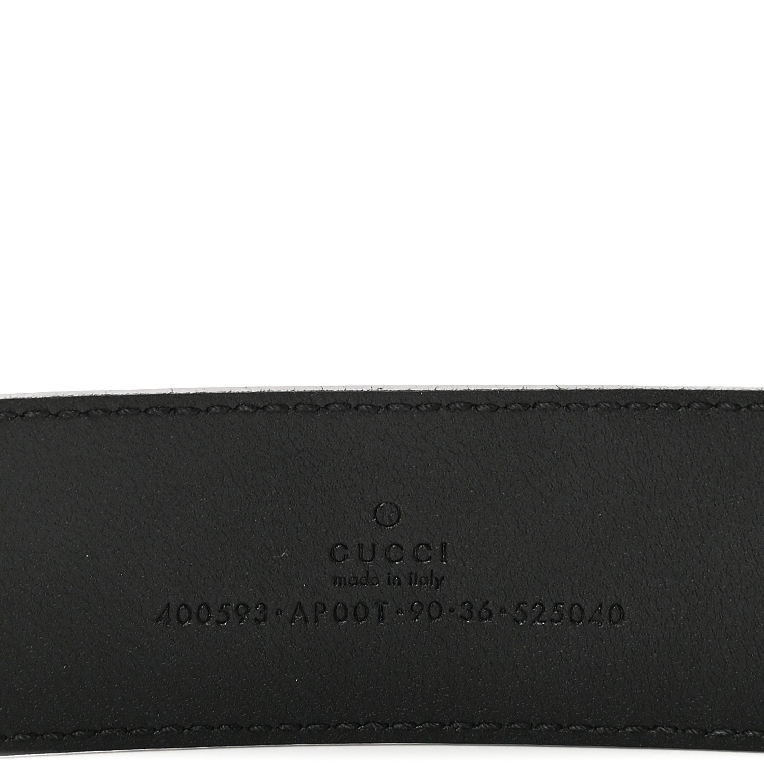Calfskin Double G 40mm Belt 90 36 Black