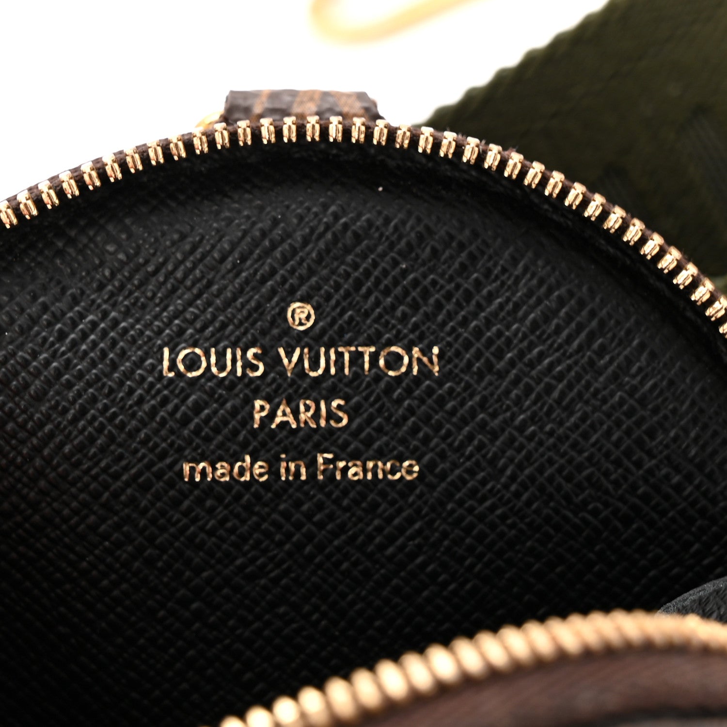 Monogram Multi Pochette Accessories Bandouliere Shoulder Strap Kaki