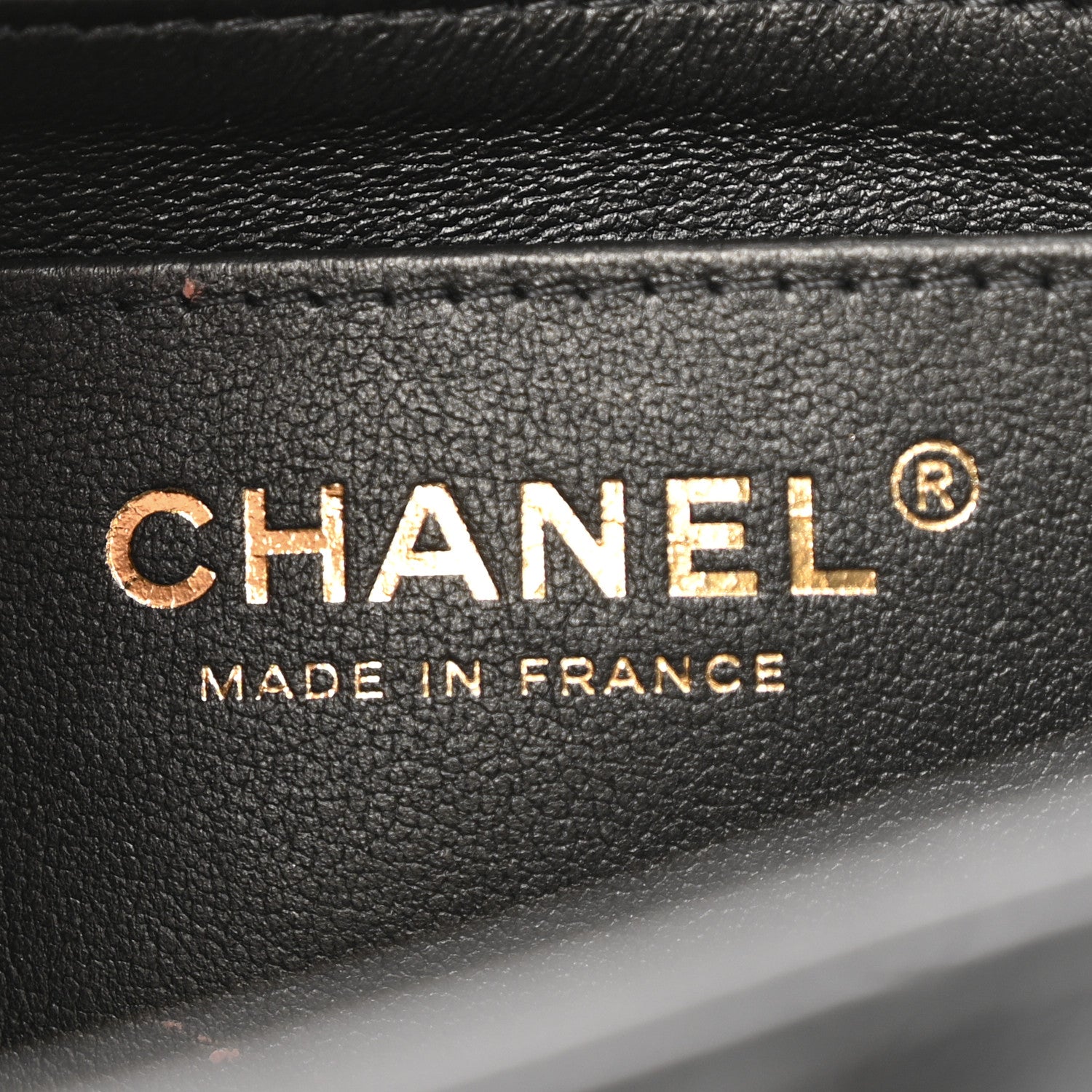 Lambskin Quilted Mini Rectangular Flap Black