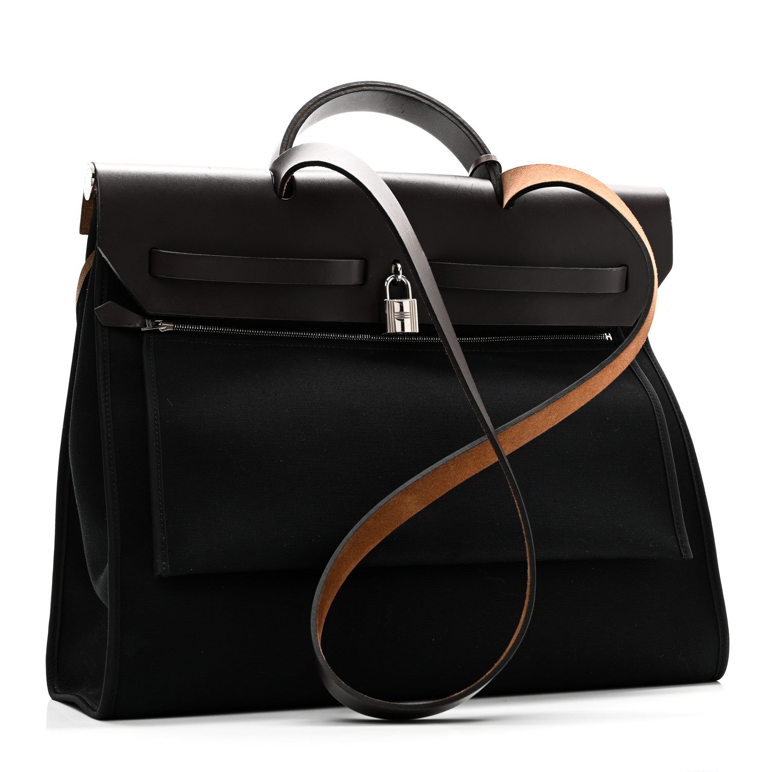 Toile Vache Hunter Herbag Zip 39 MM Black Ebene