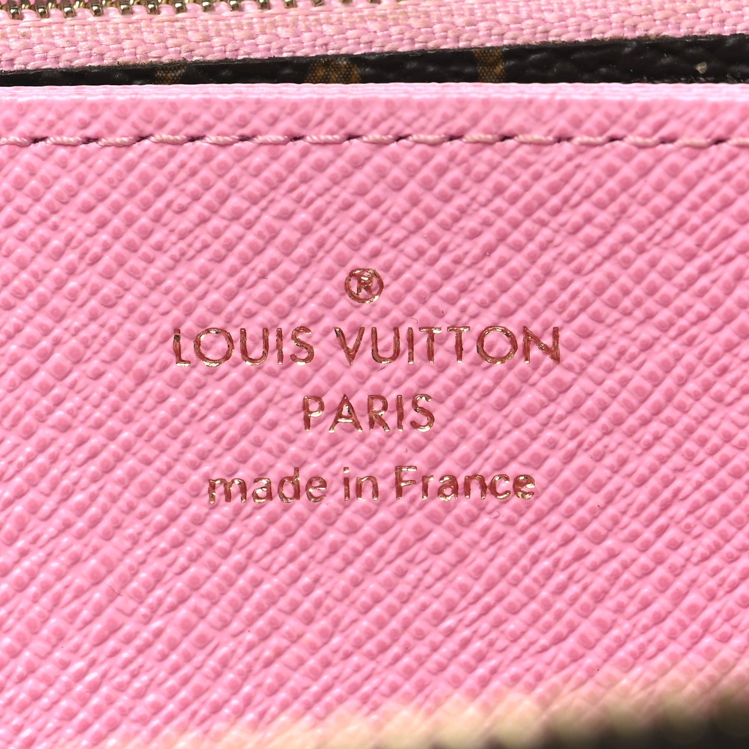 Monogram 2023 Christmas Animation Alpine Zippy Wallet Pink
