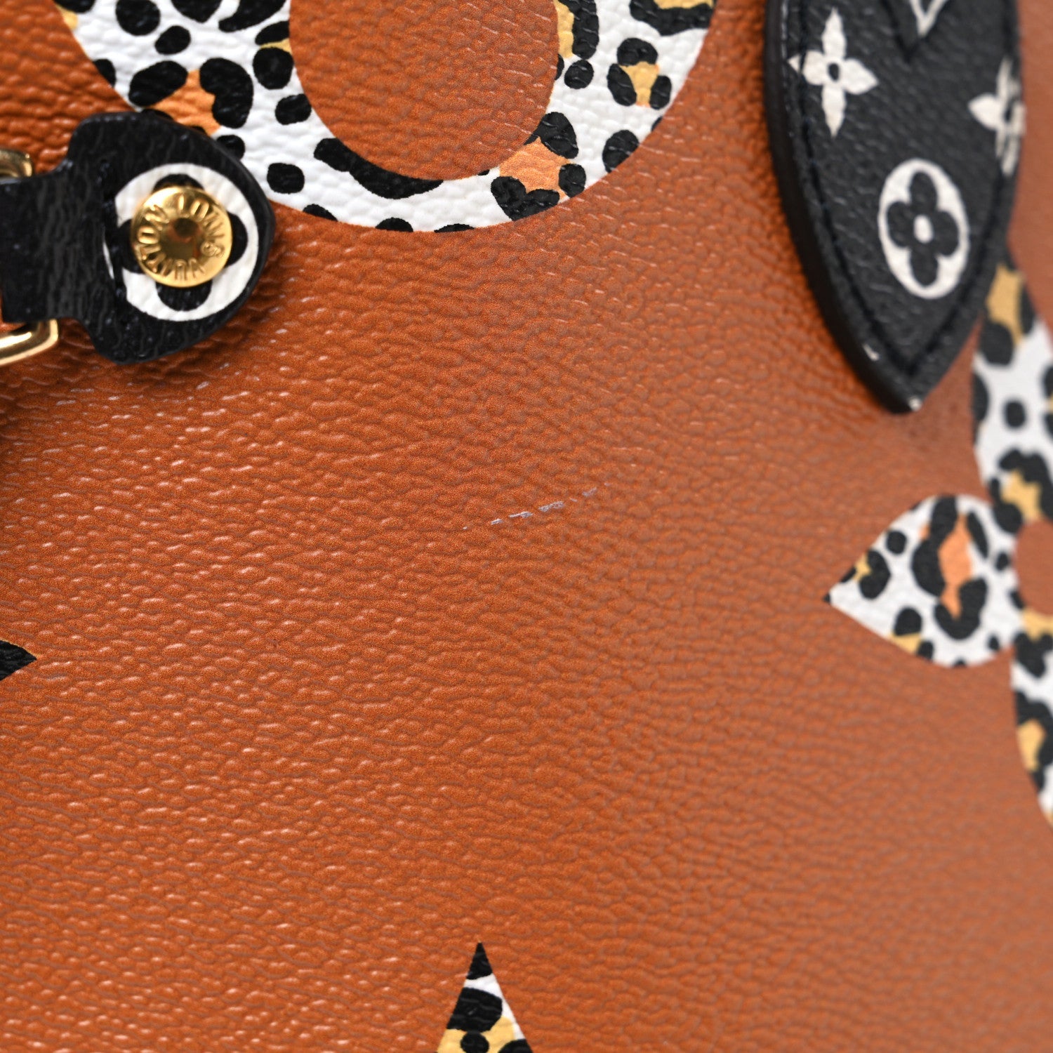 Monogram Giant Jungle Neverfull MM Black