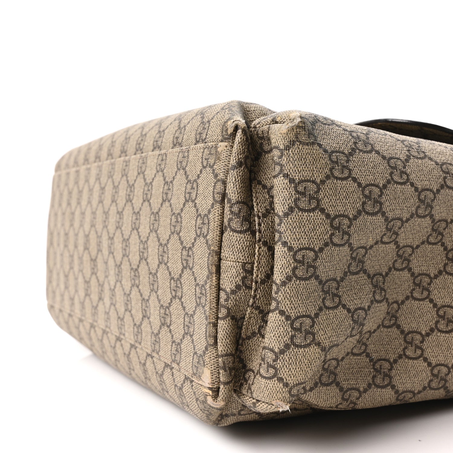 GG Plus Monogram Messenger Diaper Bag Dark Brown