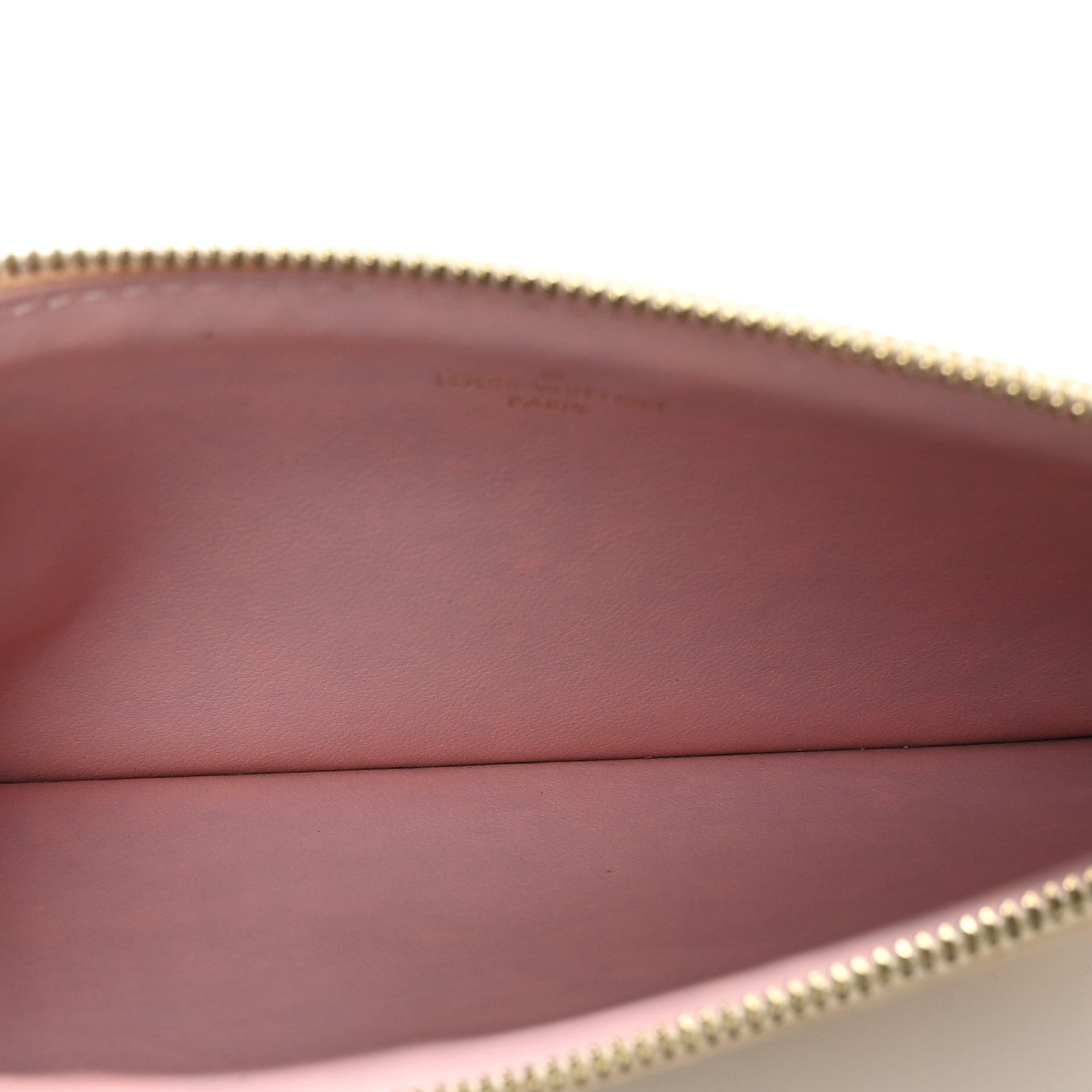 Damier Azur Felicie Chain Wallet Zippered Insert Rose Ballerine