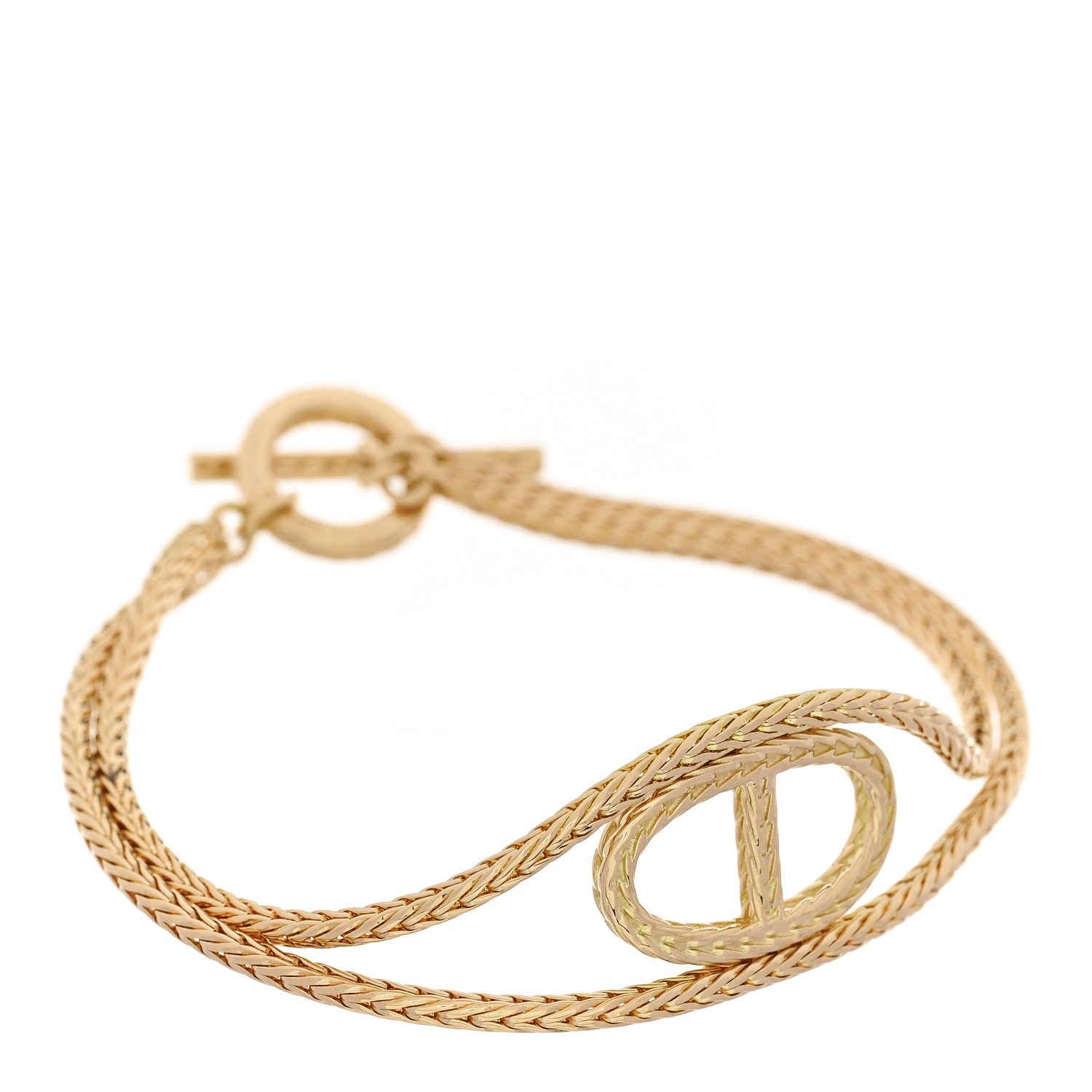 18K Yellow Gold PM Chaine D'ancre Danae Bracelet