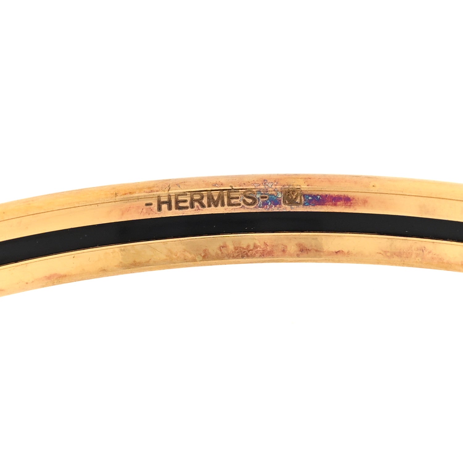 Enamel Uni Bangle 65 Rose Candeur